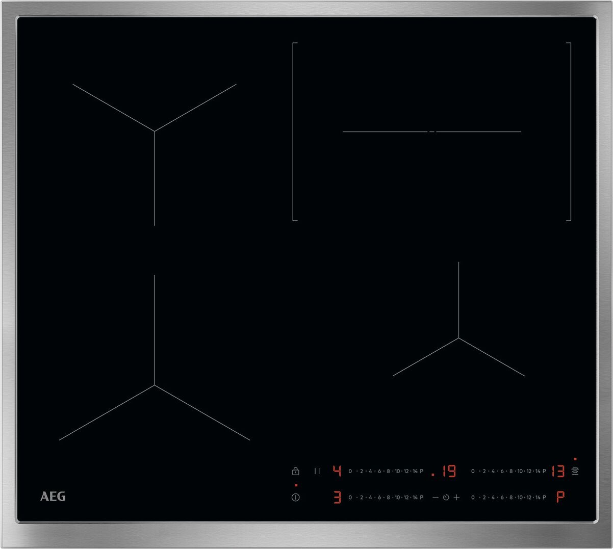 AEG Induktions-Kochfeld »TO64IC00XB«, mit Hob2Hood® günstig online kaufen