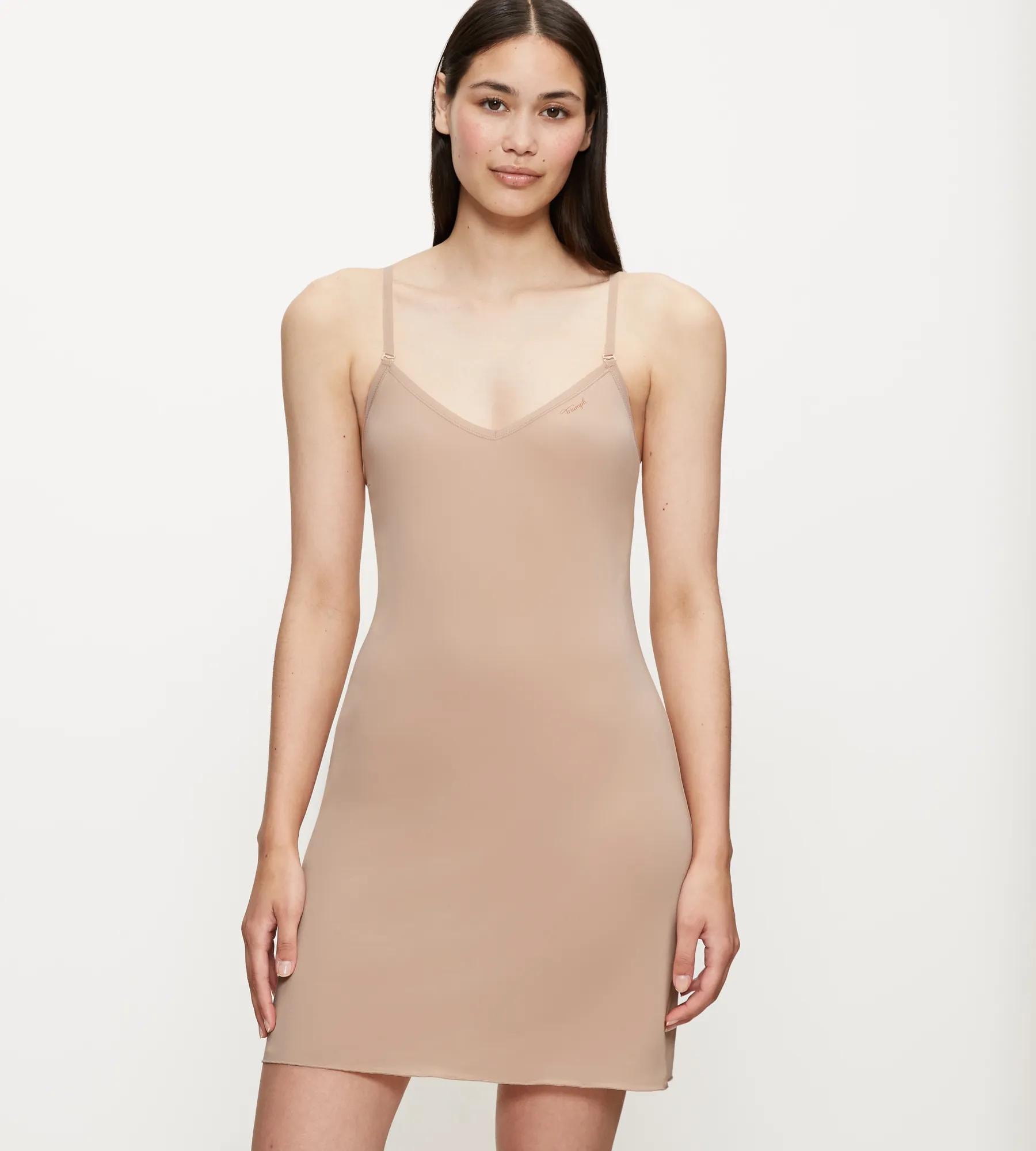 Triumph Unterkleid »Body Make-Up T Dress 02« nahezu unsichtbar, tiefer V-Ausschnitt