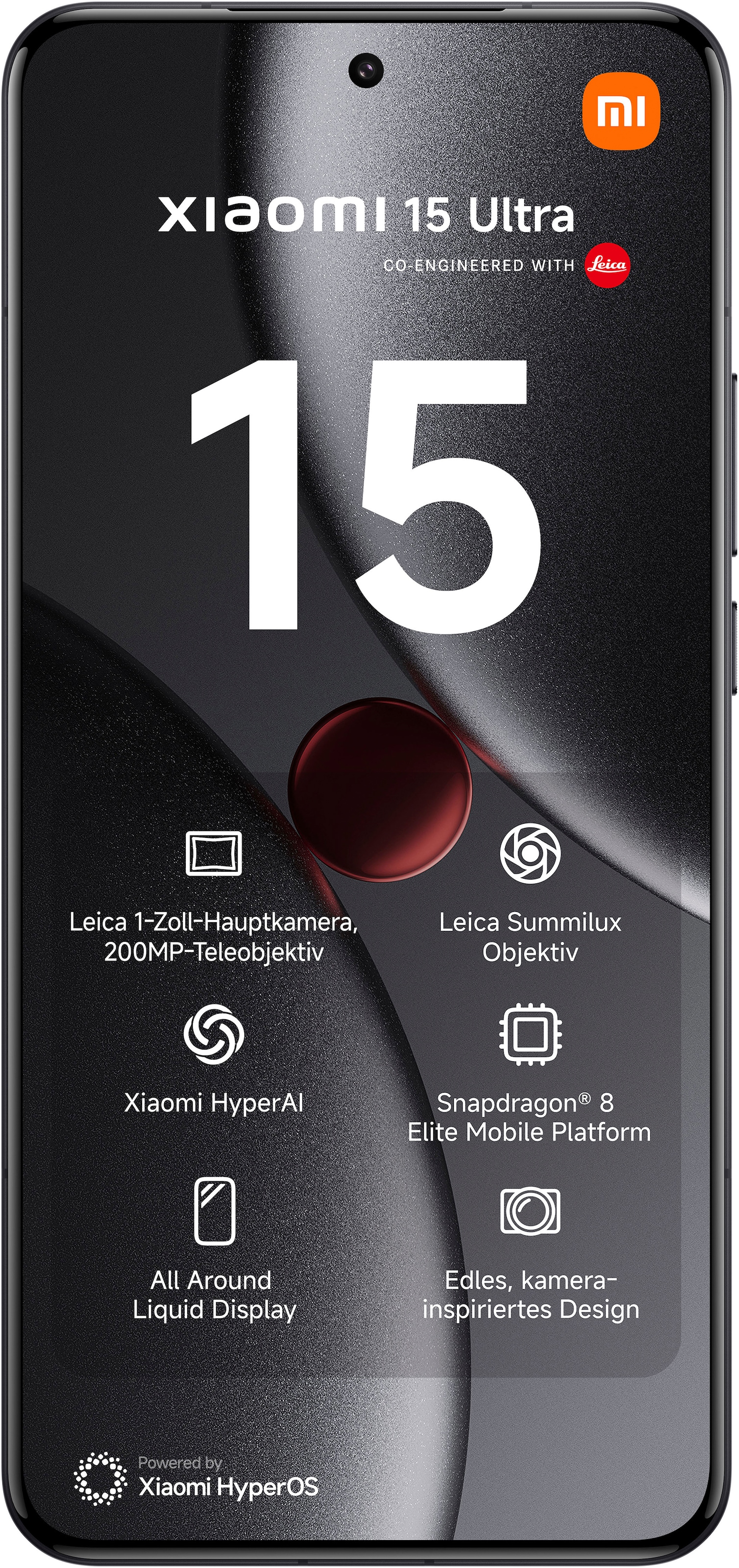 Xiaomi Smartphone »15 Ultra«, schwarz