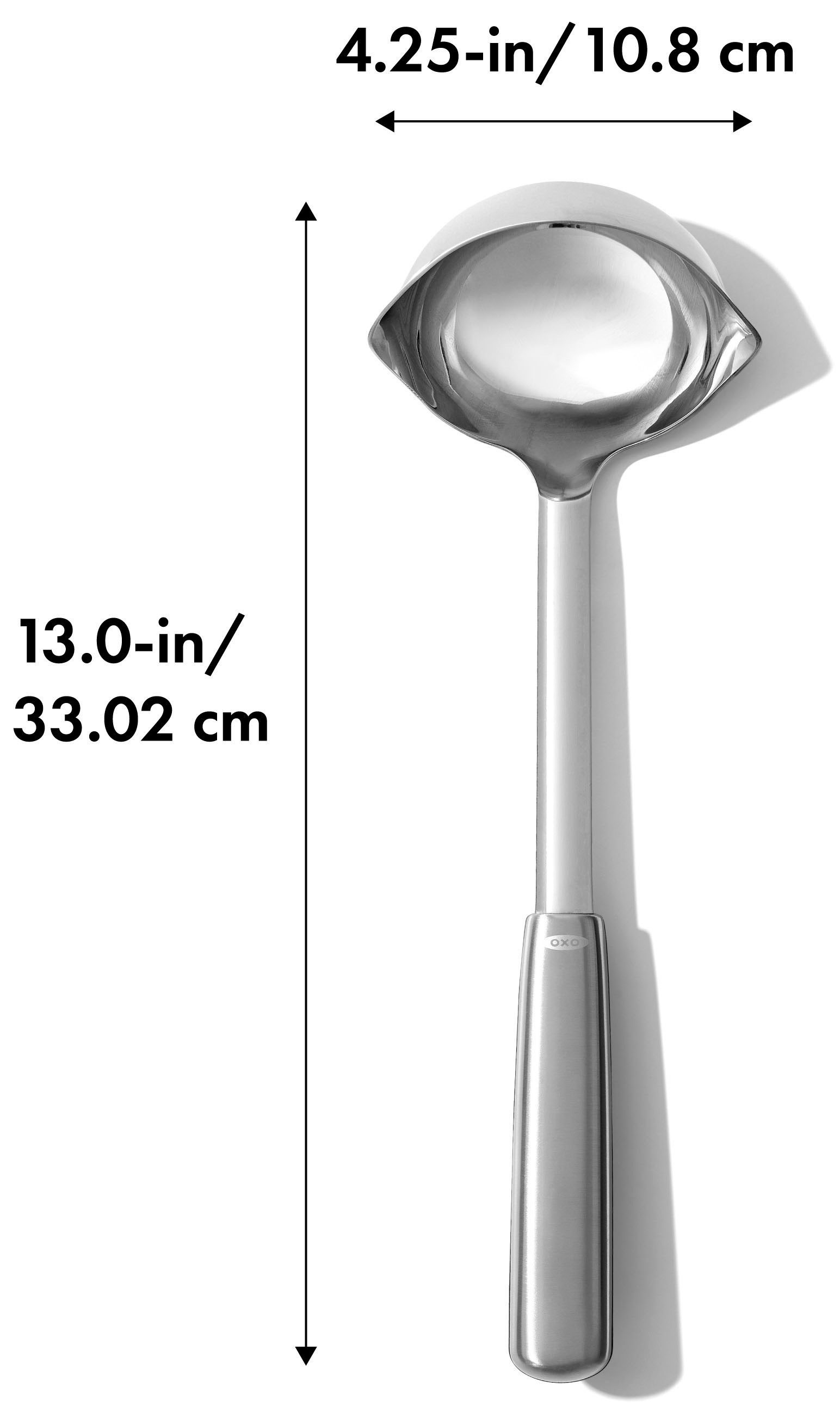 OXO Good Grips Schöpflöffel Edelstahlkelle, für Links- und Rechtshänder günstig online kaufen