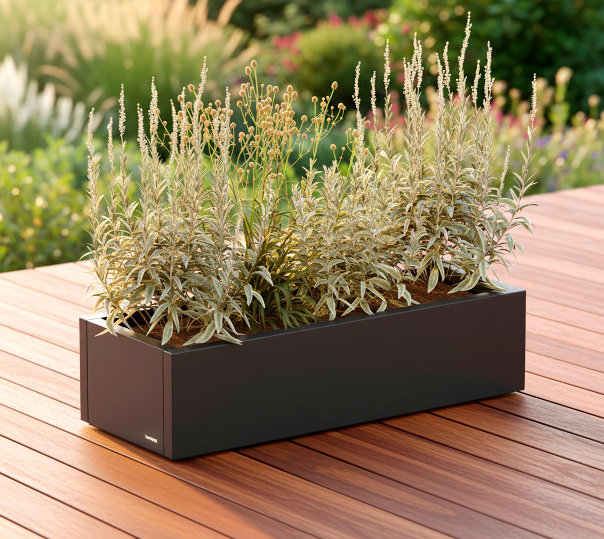 Herstera Garden Pflanzkübel »Cube« BxTxH: 100x40x25 cm