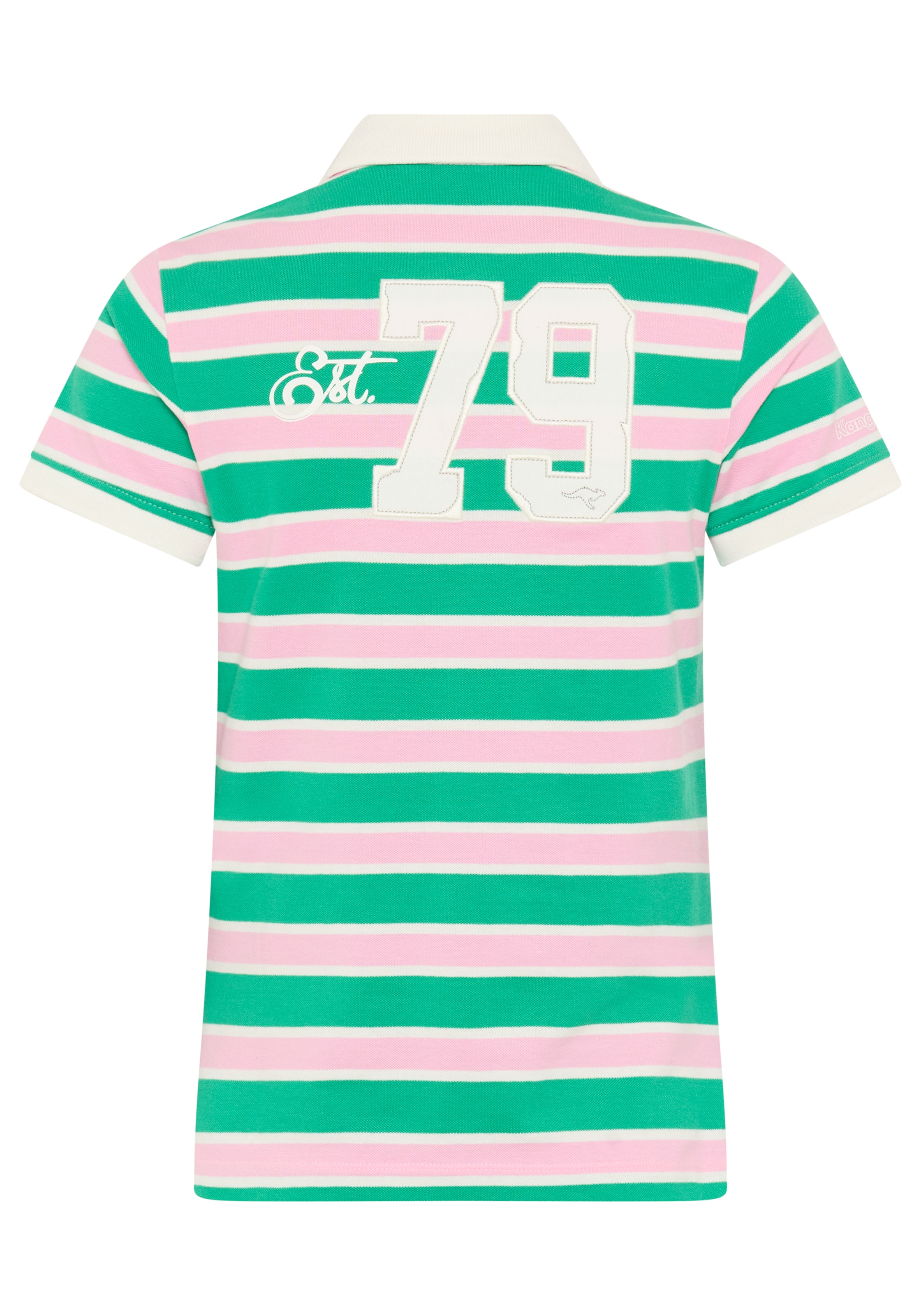 KangaROOS Poloshirt mit vielen Details & Branding