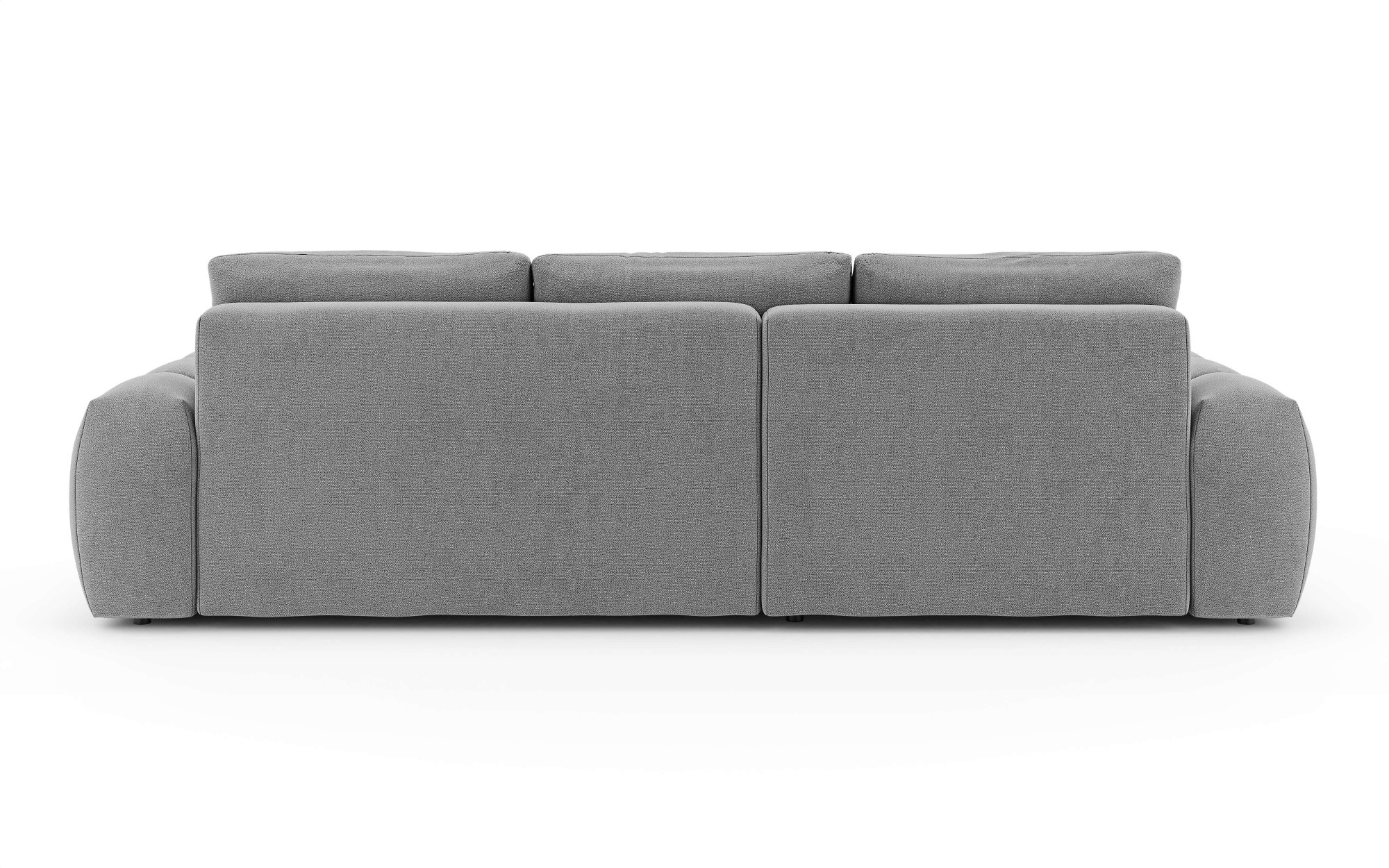 INOSIGN Ecksofa »AZITA klein optionale Schlafsofa mit Bettkasten, B/T/H: 270/166,5/84cm«, L-Form mit Wellenunterfederung, Bubble-Optik