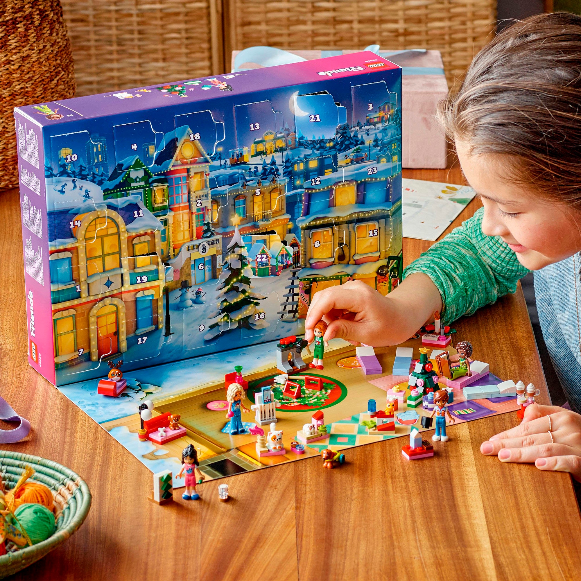 LEGO® Spielzeug-Adventskalender »Spielbausteine, (42668), LEGO Friends« ab 6 Jahren Made in Europe