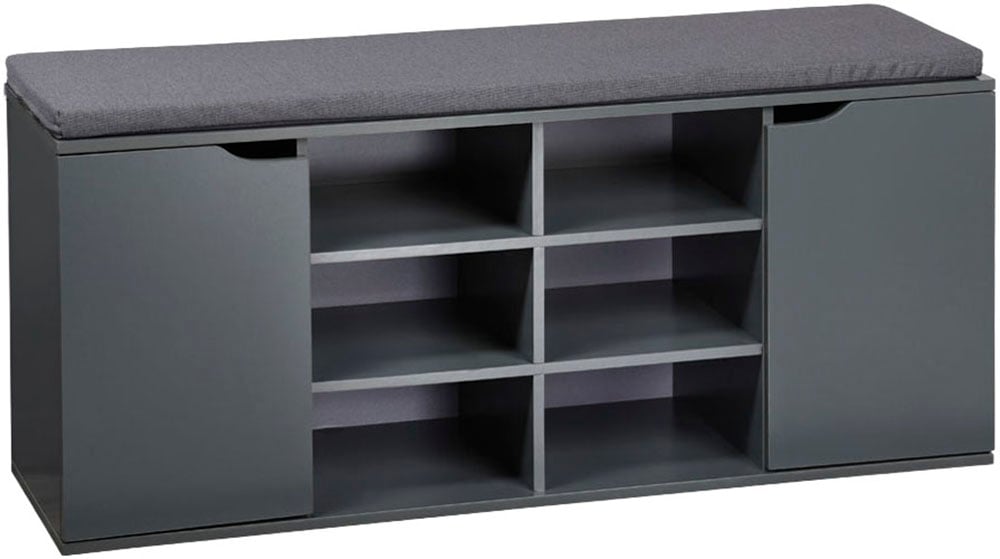 KESPER® Schuhschrank »Schuhschrank mit Sitzkissen, 2 Türen, FSC«