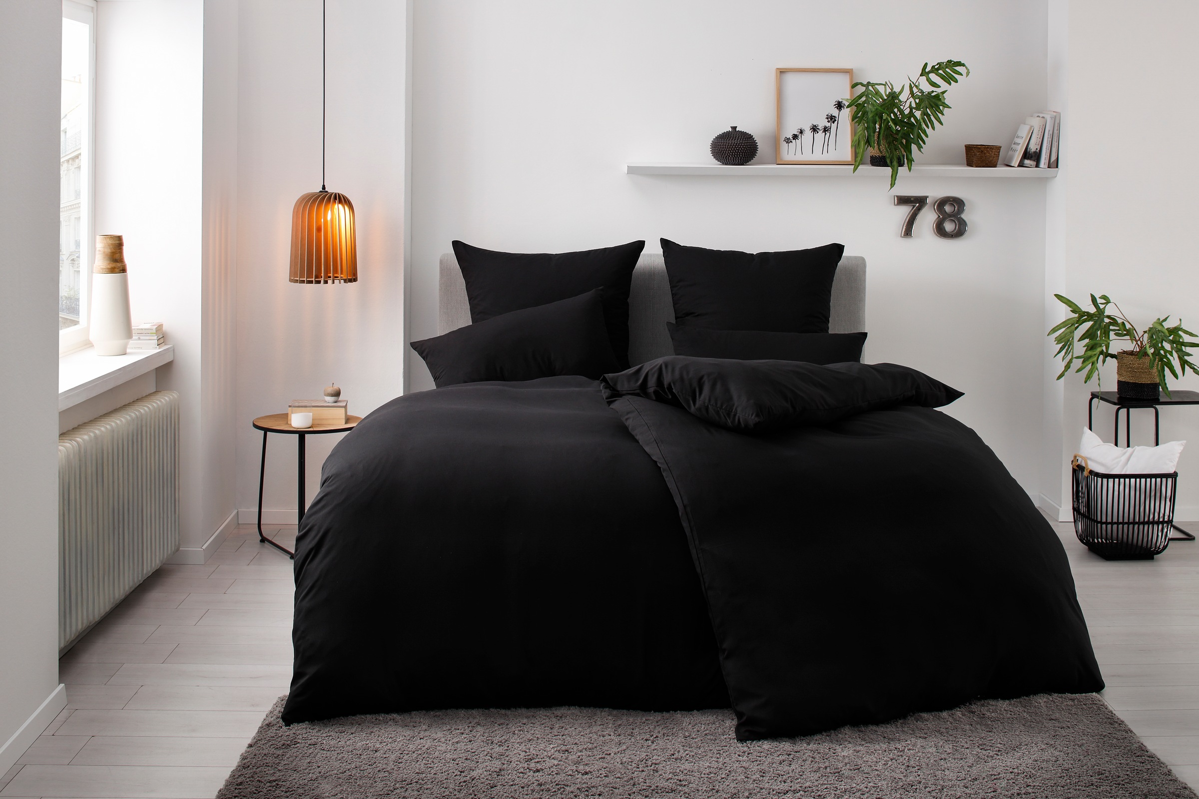 my home Bettwäsche Desner, Microfaser, 2 günstig online kaufen