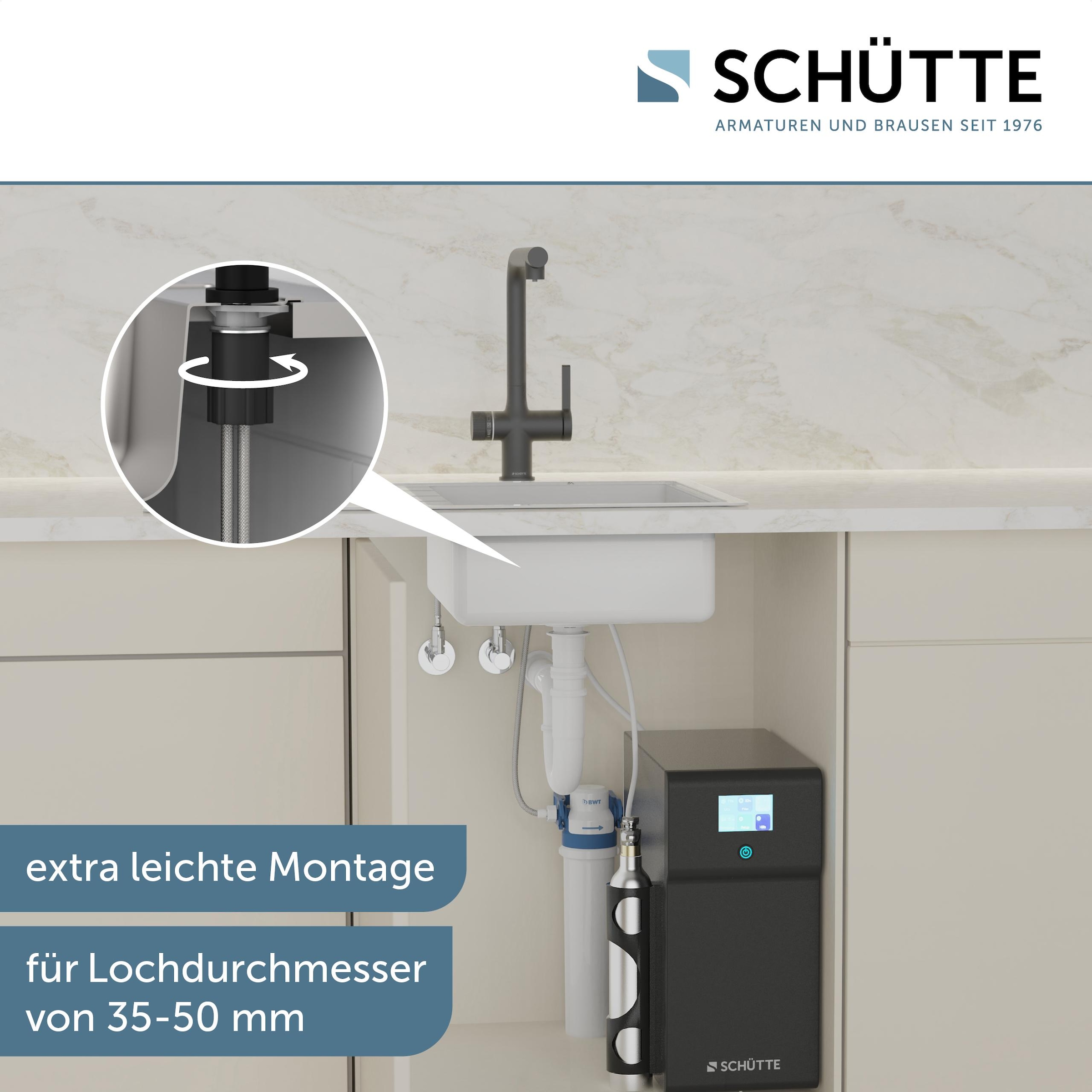 Schütte Spültischarmatur »»AQUASTAR PREMIUM« Sprudelwasser-Spültischarmatur«