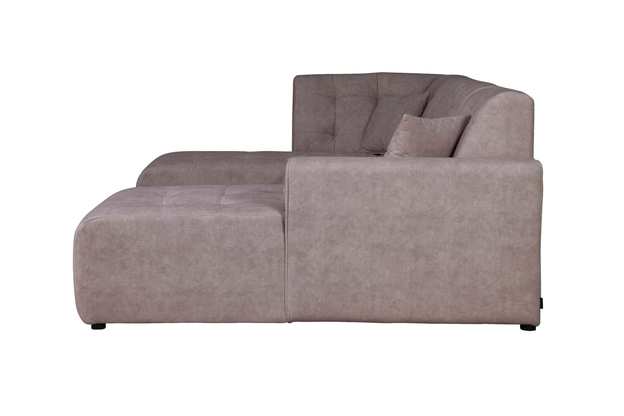 Home affaire Wohnlandschaft »Nosia U-Form«, incl. 2 Zierkissen, mit feiner Steppung