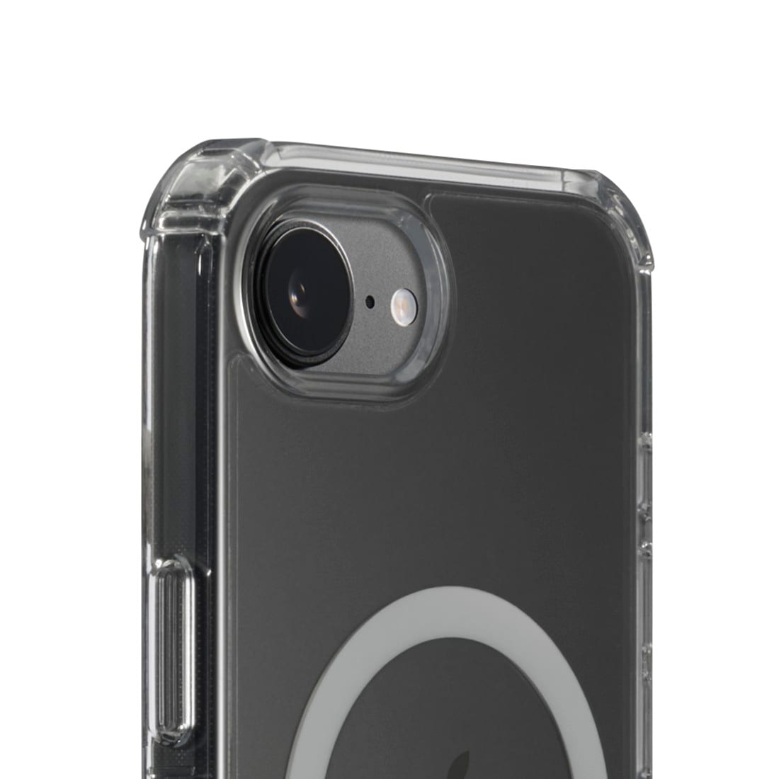 Hama Smartphone-Hülle »Handyhülle magnetisch f. Apple iPhone 16e (D30, druchsichtig)«, Apple iPhone 16e, MagSafe