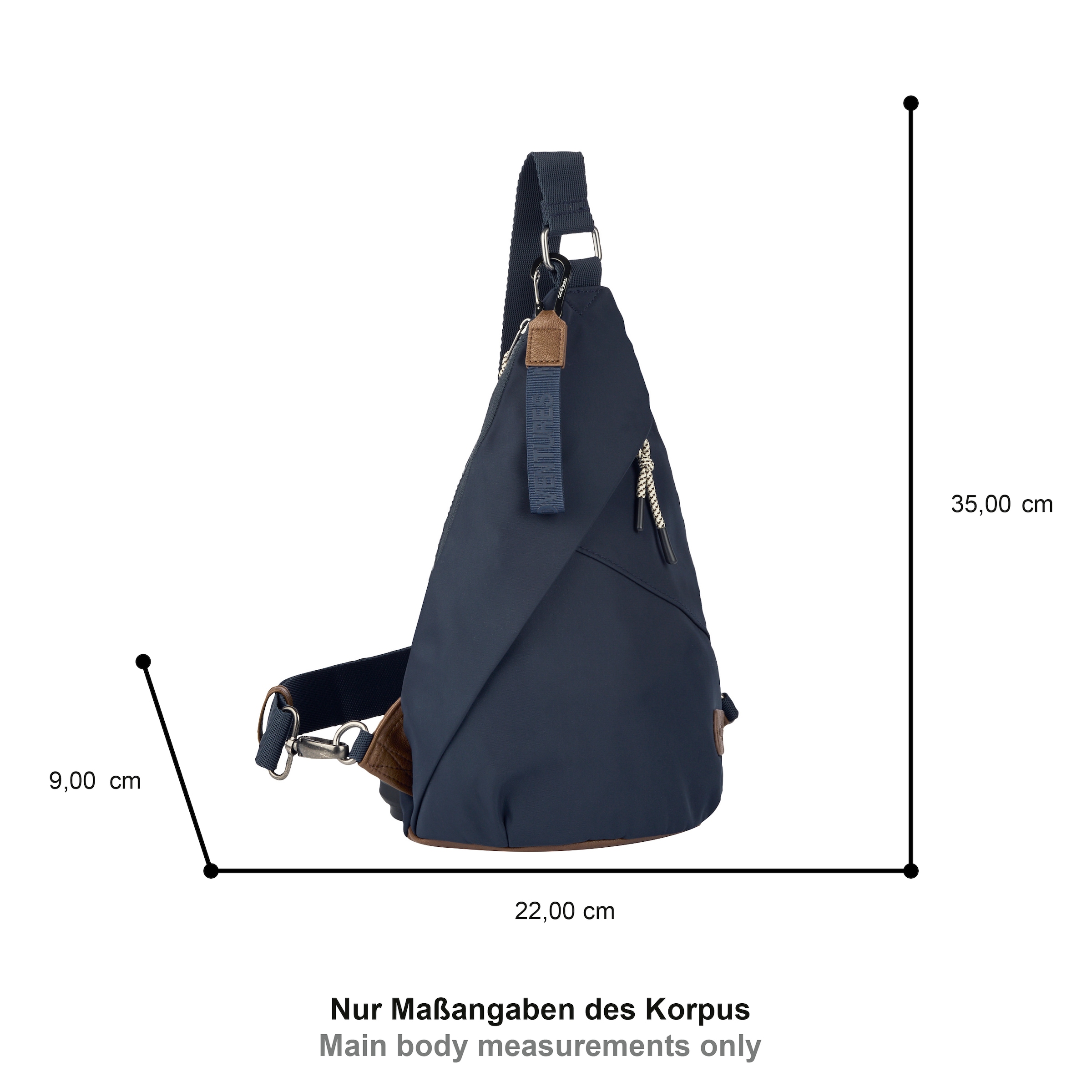 camel active Cityrucksack »Aurum« Damen Freizeitrucksack, leicht & mit feinen Details