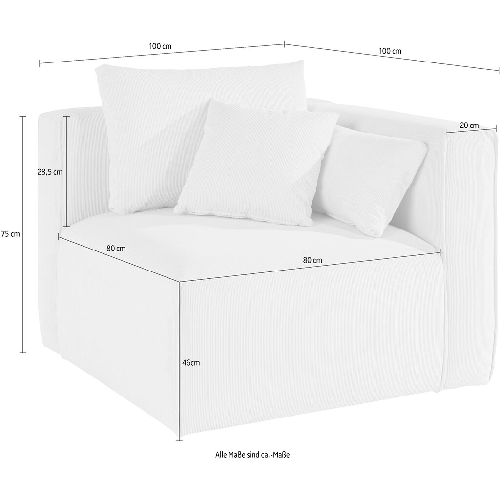 Guido Maria Kretschmer Home&Living Sofa-Eckelement »Comfine«