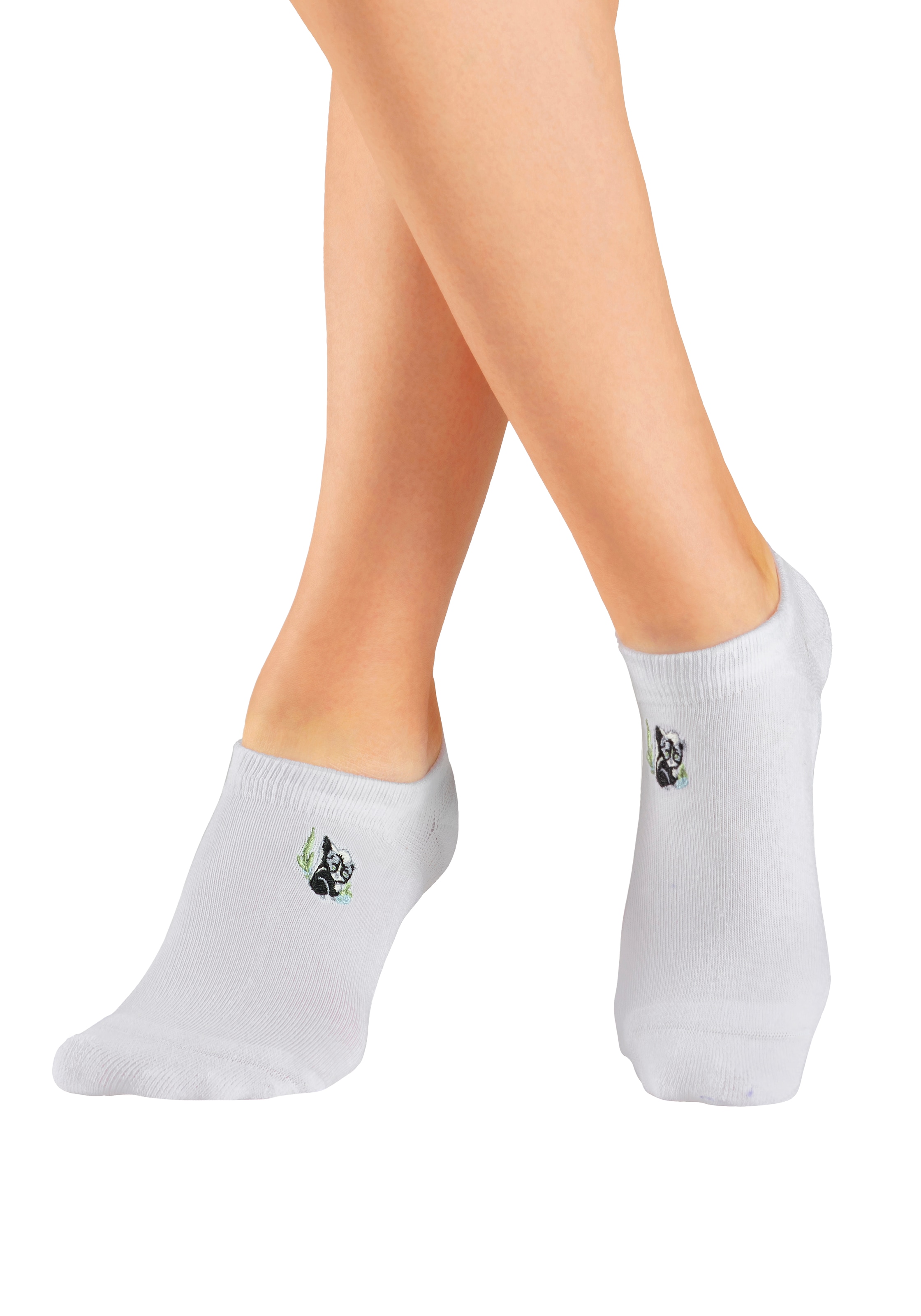 H.I.S Sneakersocken Packung, 5 Paar tlg. mit kleiner Stickerei