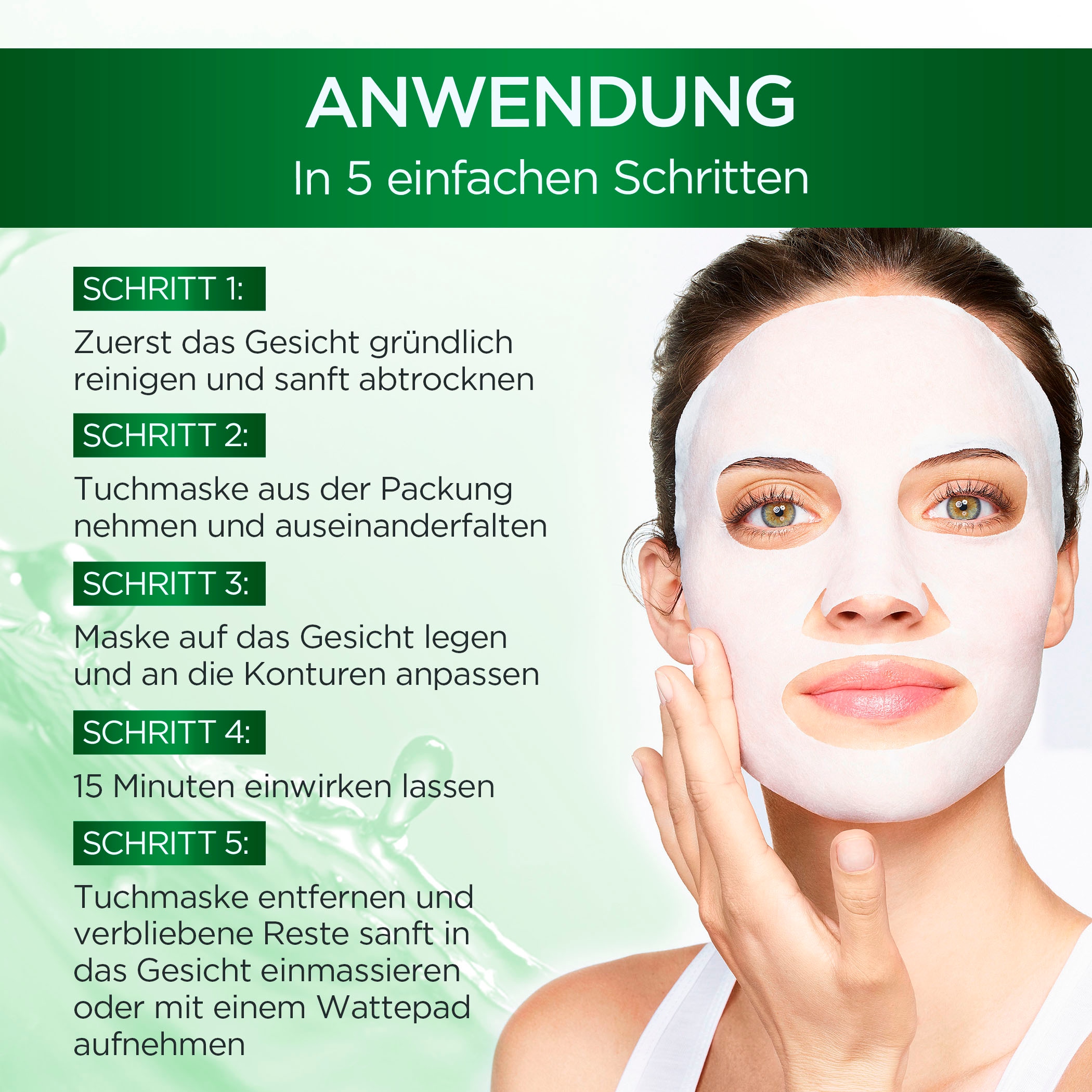 GARNIER Adventskalender »Garnier Tuchmasken Adventskalender«, für Erwachsene