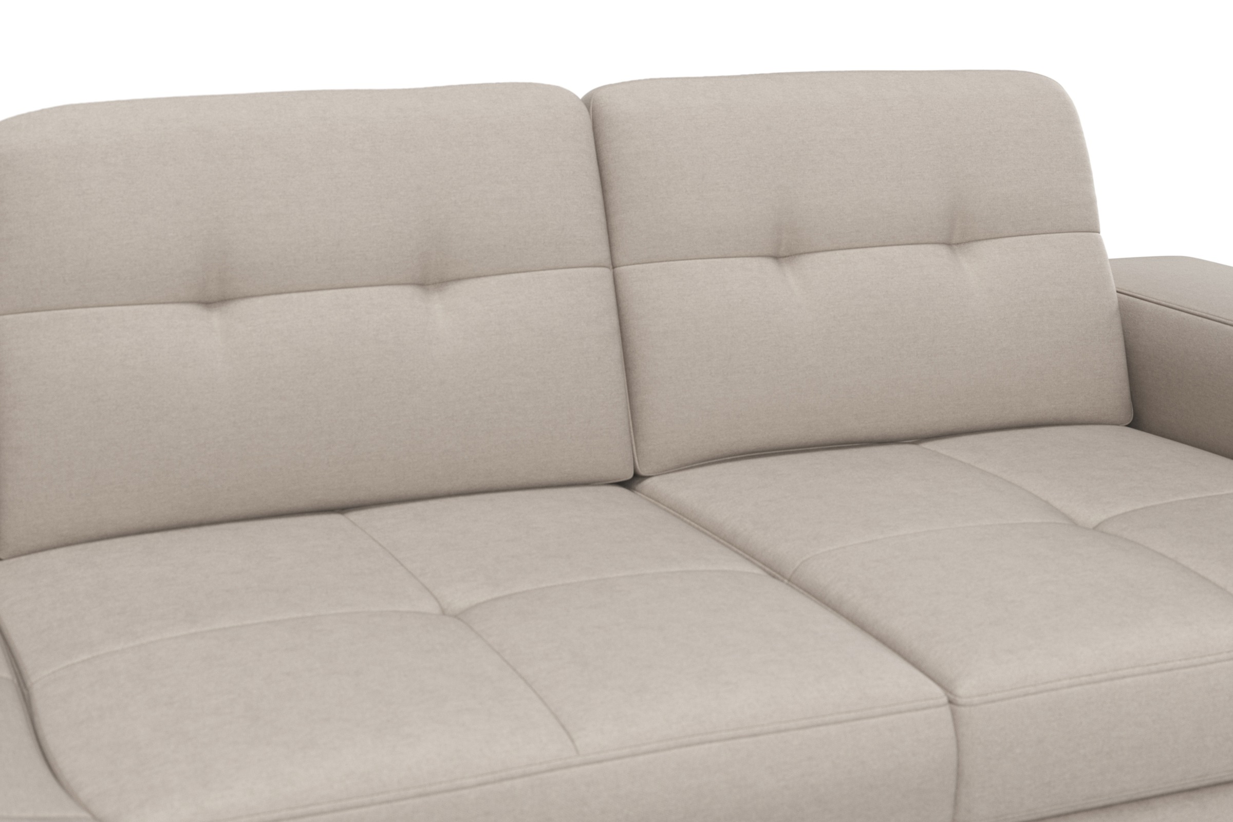 sit&more Ecksofa »Baviene L-Form«, inklusive Sitztiefenverstellung und Federkern, wahlweise Bettfunktion