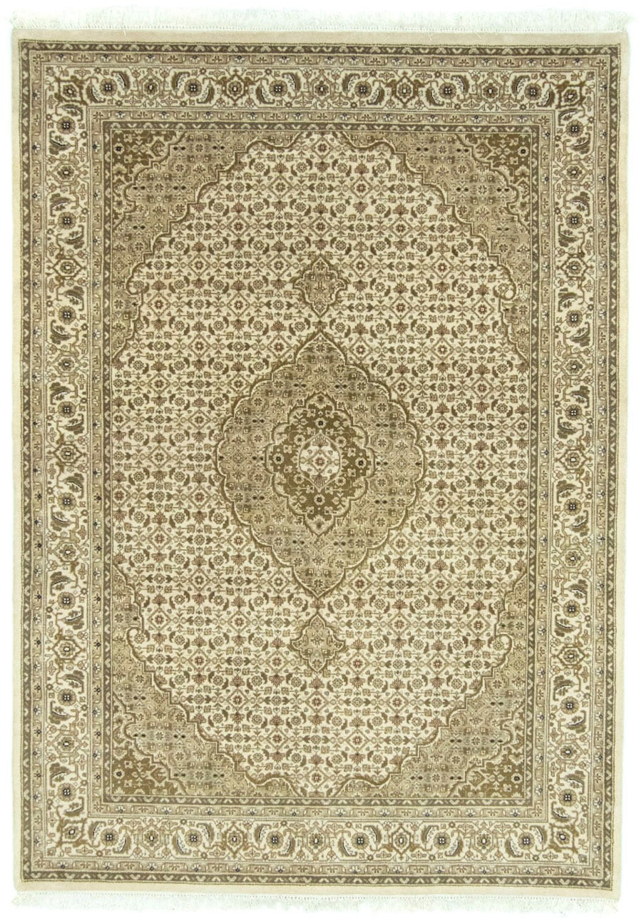 morgenland Wollteppich »Bidjar Medaillon Beige 236 x 168 cm«, rechteckig, 1 günstig online kaufen