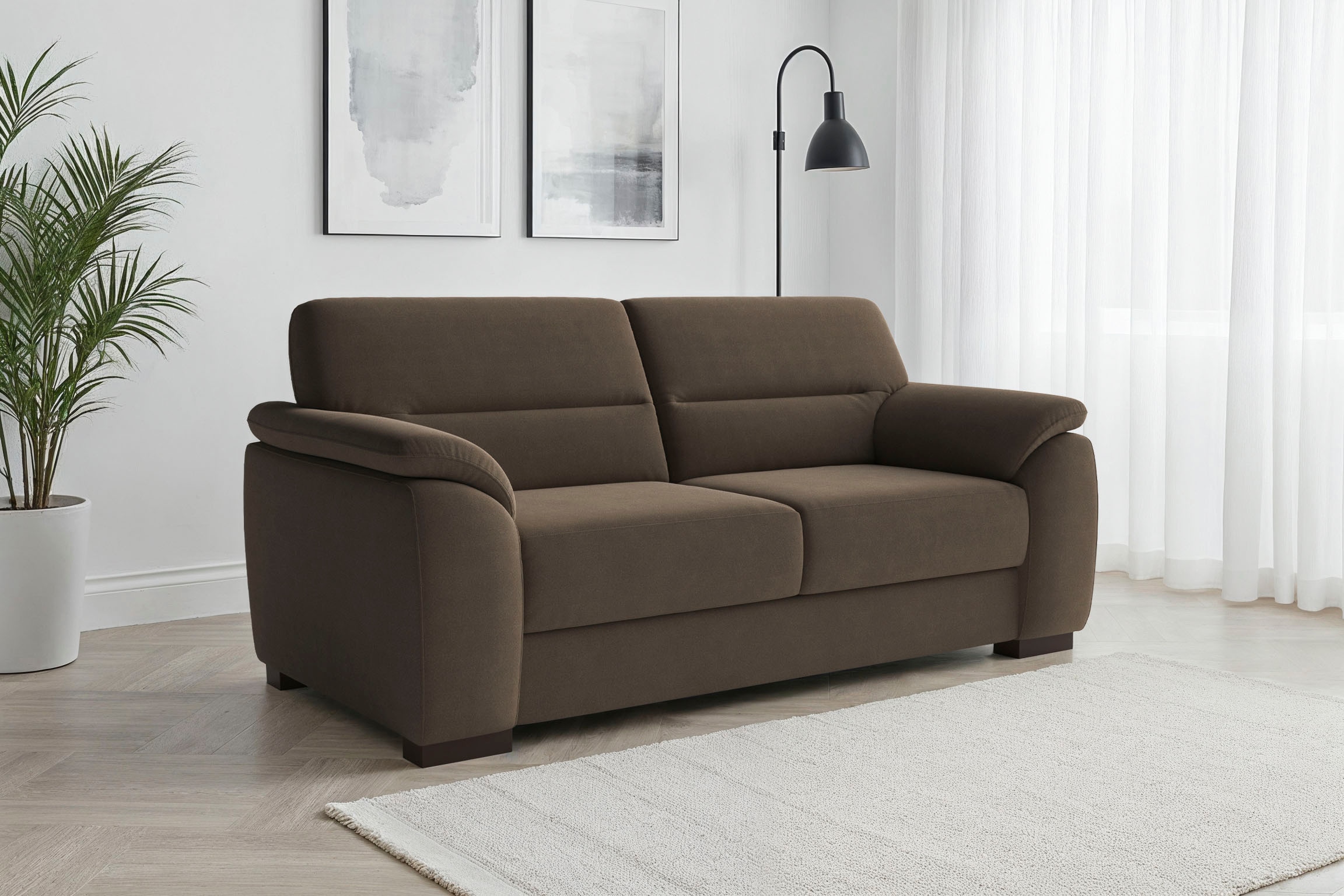 sit&more 3-Sitzer »Montego, B: 198 cm« mit Federkern