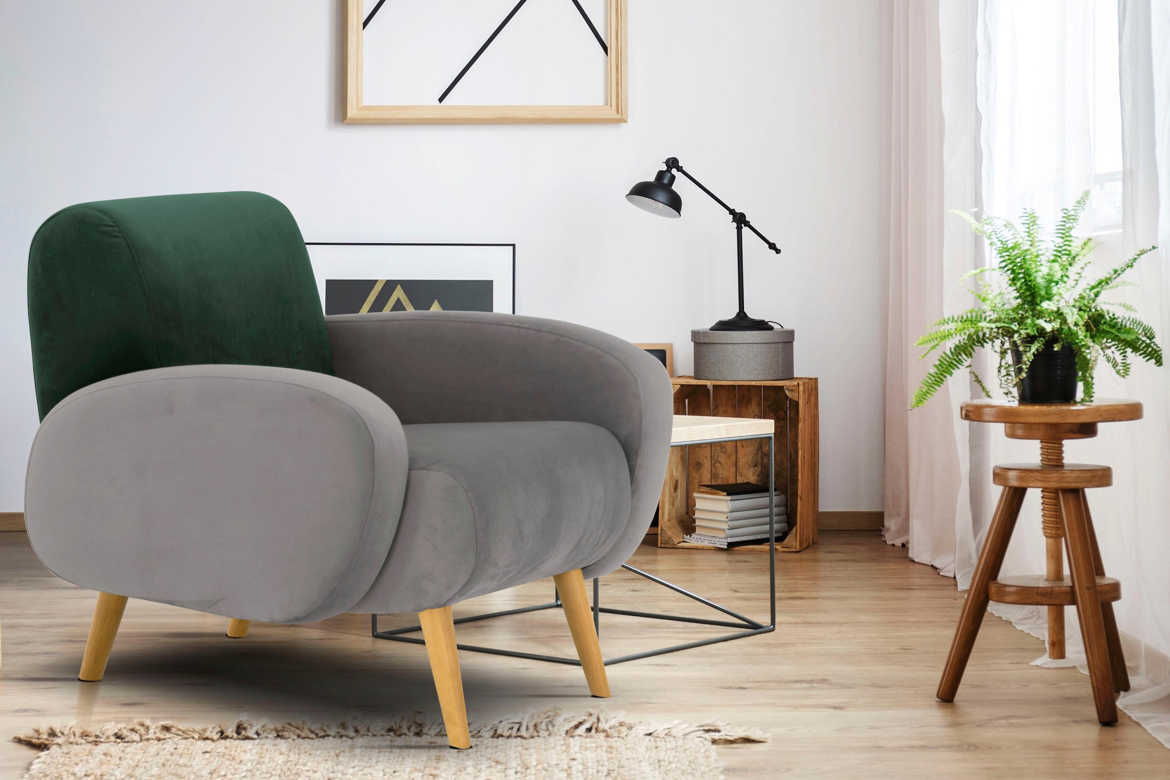 Home affaire Sessel »Tox«, in außergewöhnlicher stylischer Optik günstig online kaufen