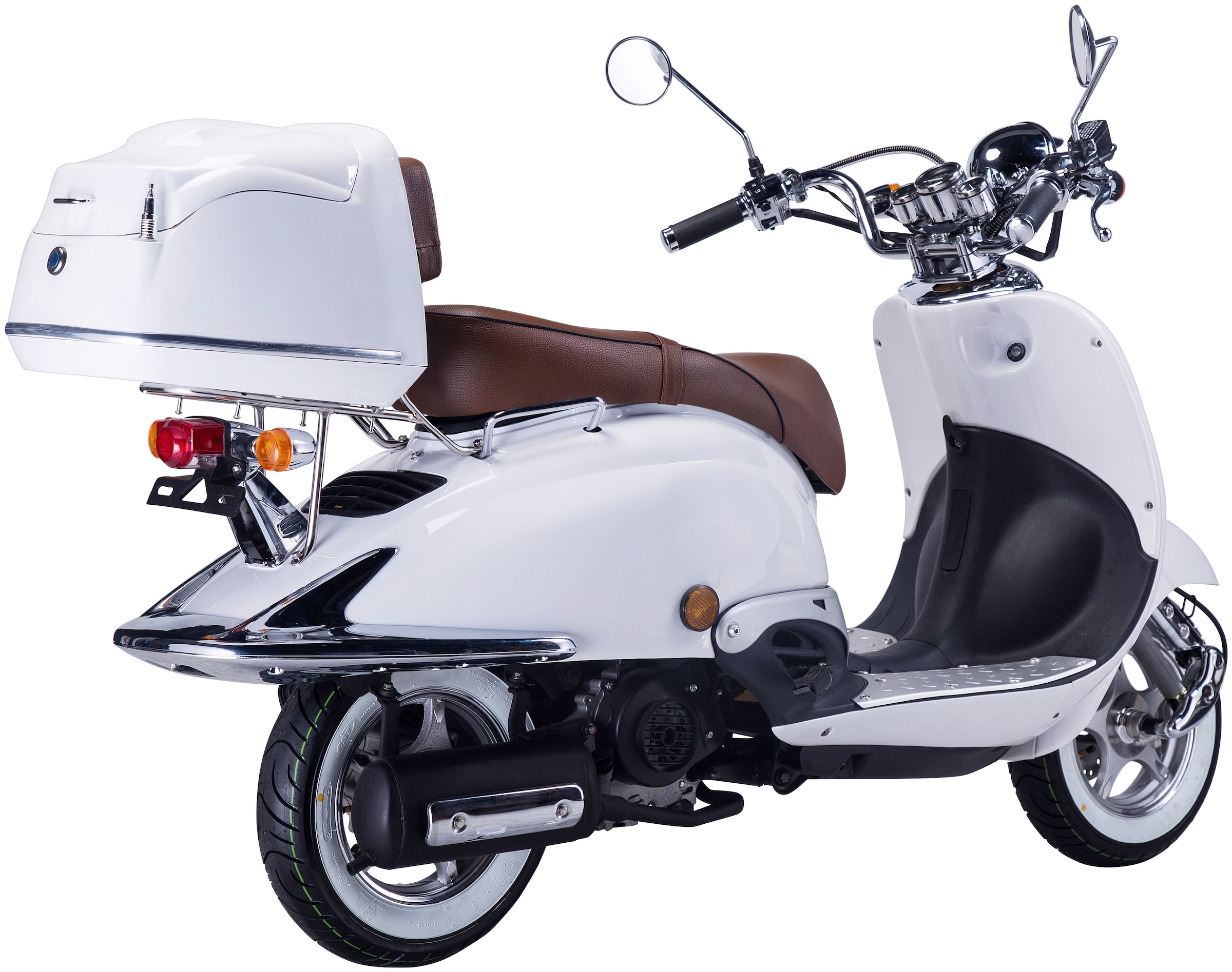 GT UNION Motorroller »Strada 25« 49,5 cm³ 25 km/h Euro 5 2,7 Set, mit Topcase,  Luftgekühlter Motor
