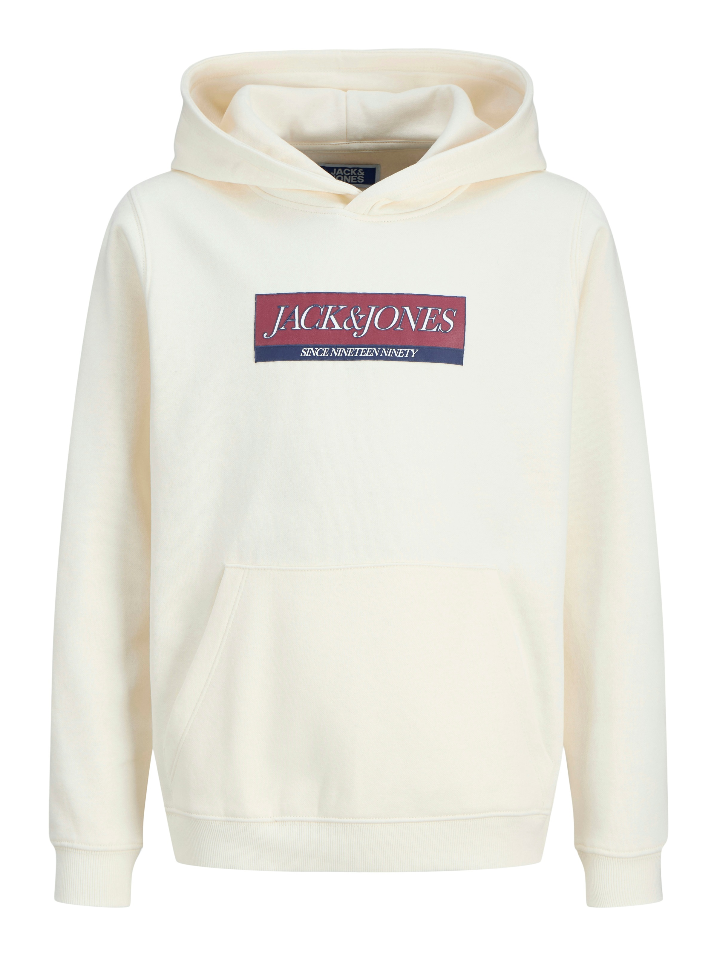 Jack & Jones Junior Kapuzensweatshirt »JORINWOOD BLOCK BRANDING SWEAT NOOS JNR«