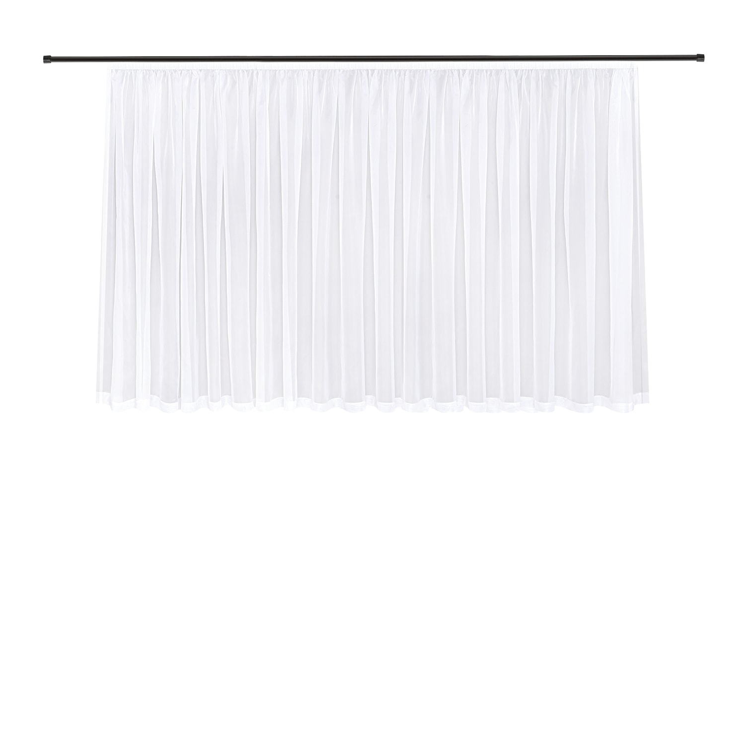 Gerster Gardine »Jody« Kräuselband 1 Stk. tlg. Fertig konfektionierter Stor günstig online kaufen