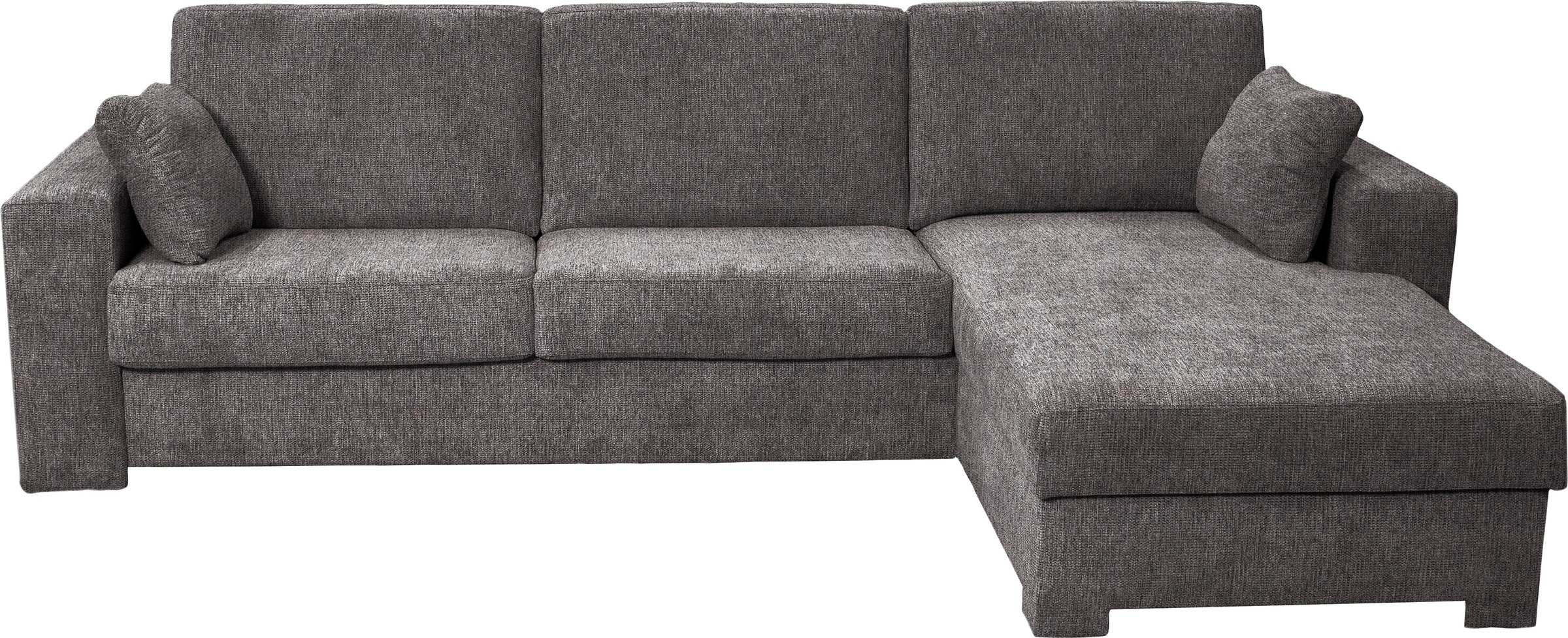 Home affaire Ecksofa Roma "L" Dauerschlaffunktion, mit Unterfederung, Matratzenhöhe 14cm, Liegemaße ca 163x198 cm, L-Form