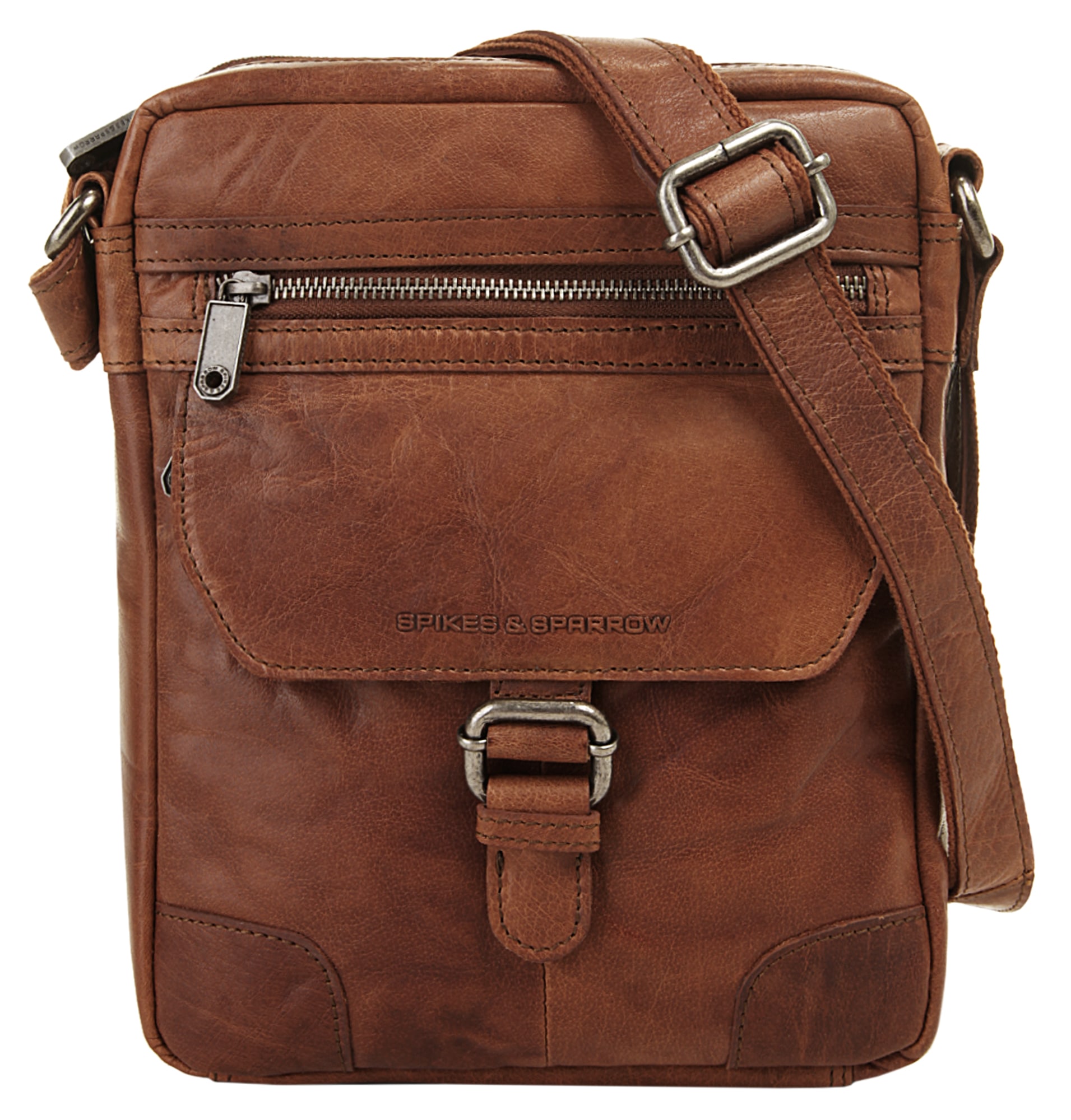 Spikes & Sparrow Umhängetasche echt Leder
