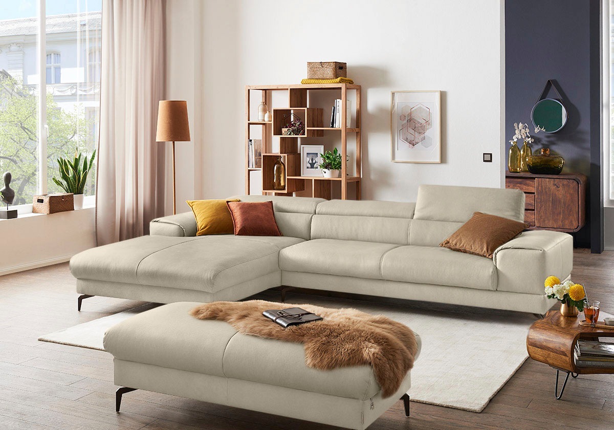 W.SCHILLIG Ecksofa »piedroo, Designsofa mit tollem Sitzkomfort, bequem und günstig online kaufen