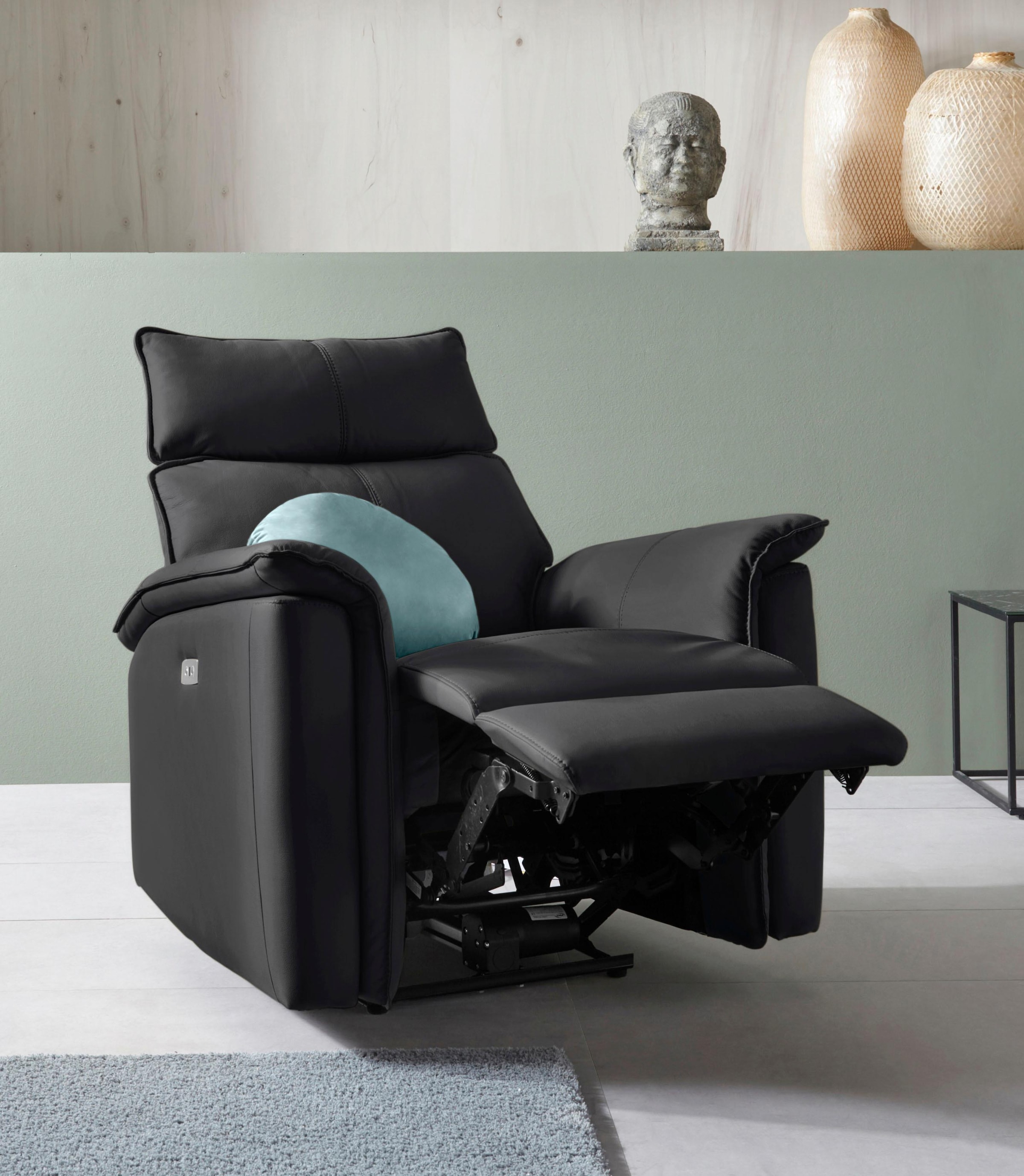 Places of Style Relaxsessel »Zola, TV-Sessel mit Schlaffunktion, Sessel für Wohnzimmer mit«, elektrischer Relaxfunktion und USB-Steckeranschluss, Breite 87 cm