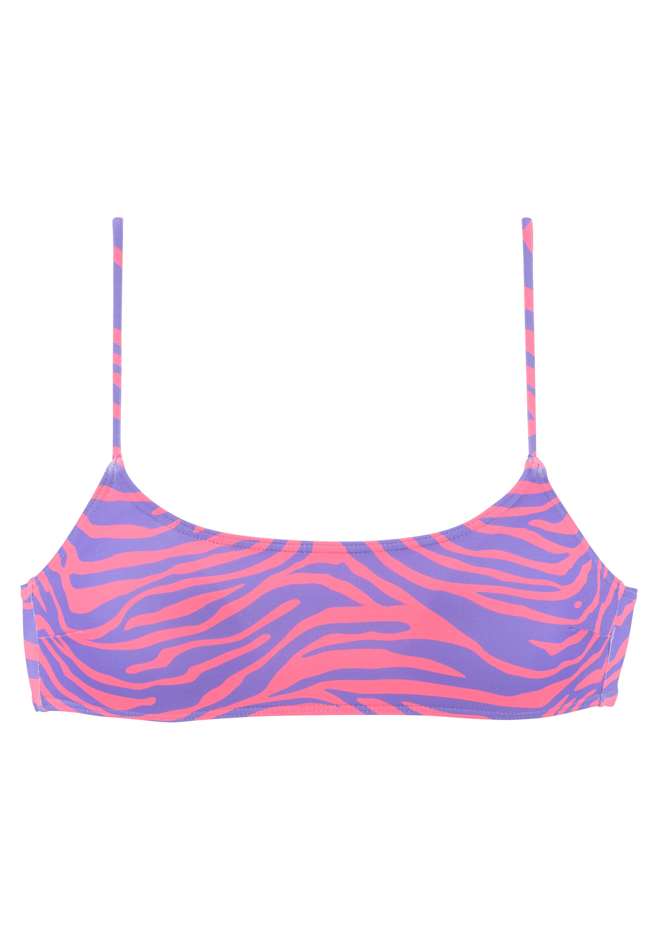 2. Bild von Venice Beach Bustier-Bikini-Top »Fjella«, in zweifarbiger Animal-Optik