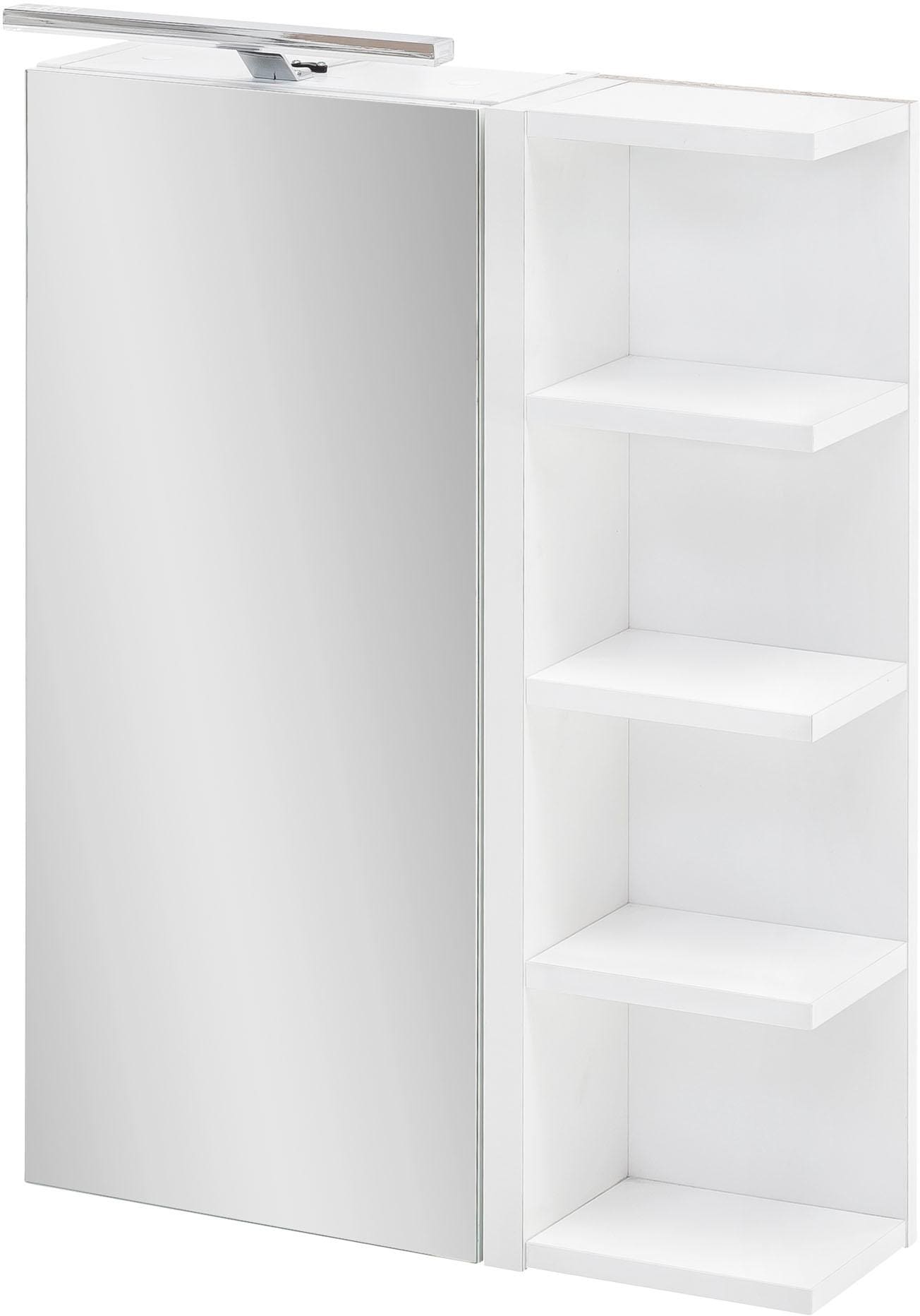Schildmeyer Spiegelschrank, Breite 50 1-türig, LED-Beleuchtung, Schalter-/Steckdosenbox im jetzt %Sale cm