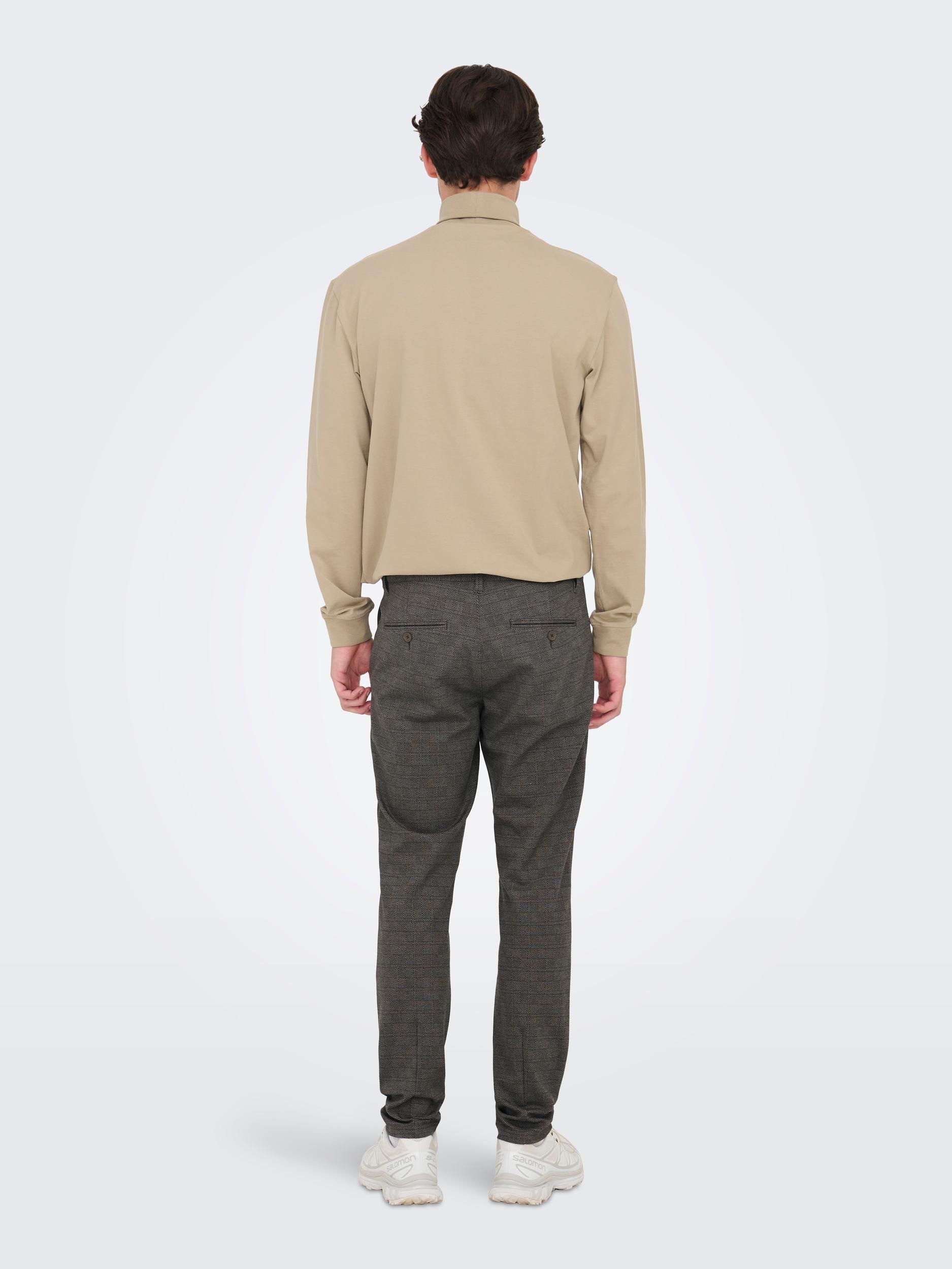 ONLY & SONS Chinohose »ONSMARK PANT HERRINGBONE PRINT GW 3361BF«