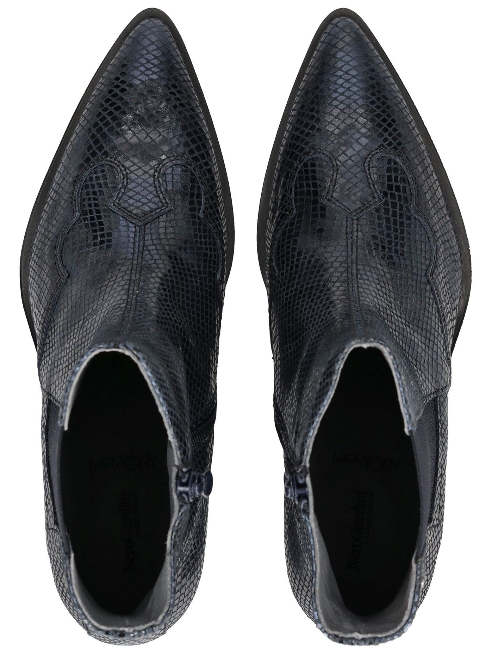 Nero Giardini Bikerboots »Nero Giardini Stiefelette Leder/Textil«