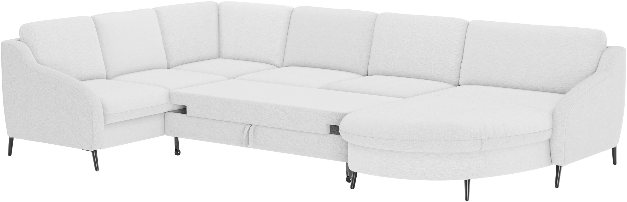 sit&more Wohnlandschaft »Soul U-Form«, wahlweise mit Bettfunktion und Schubkasten