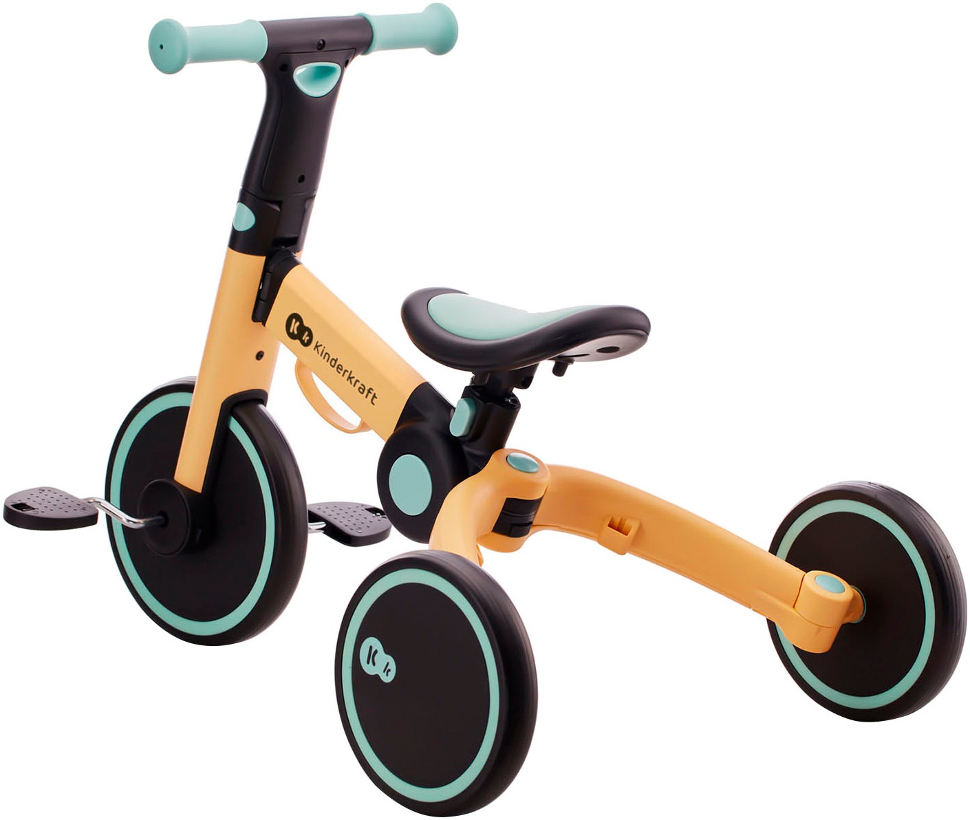 Kinderkraft Laufrad »4TRIKE«, auch als Dreirad umbaubar
