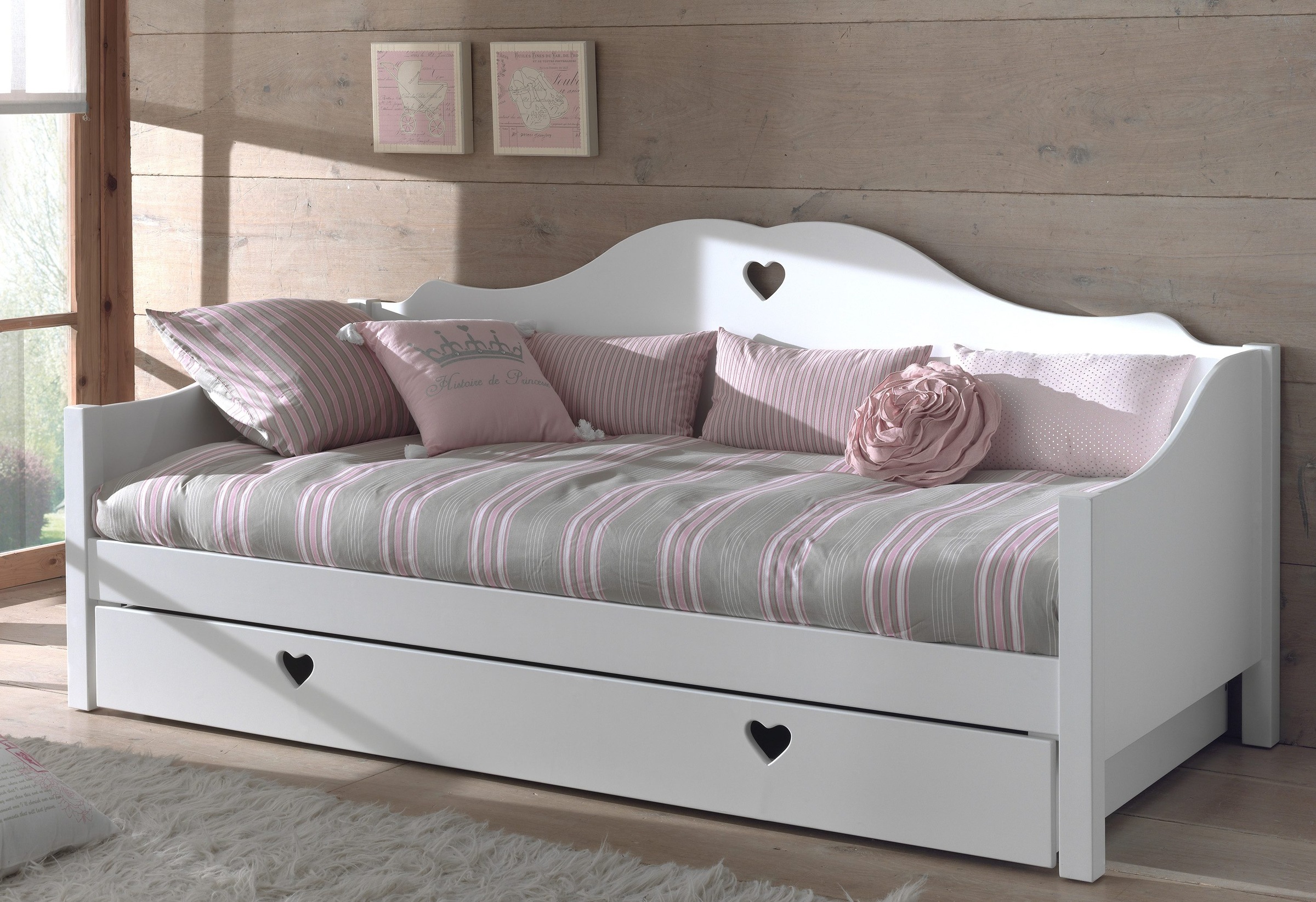 Vipack Kinderbett »Amori«, (Made in Europe), Einzelbett, Kinderbett