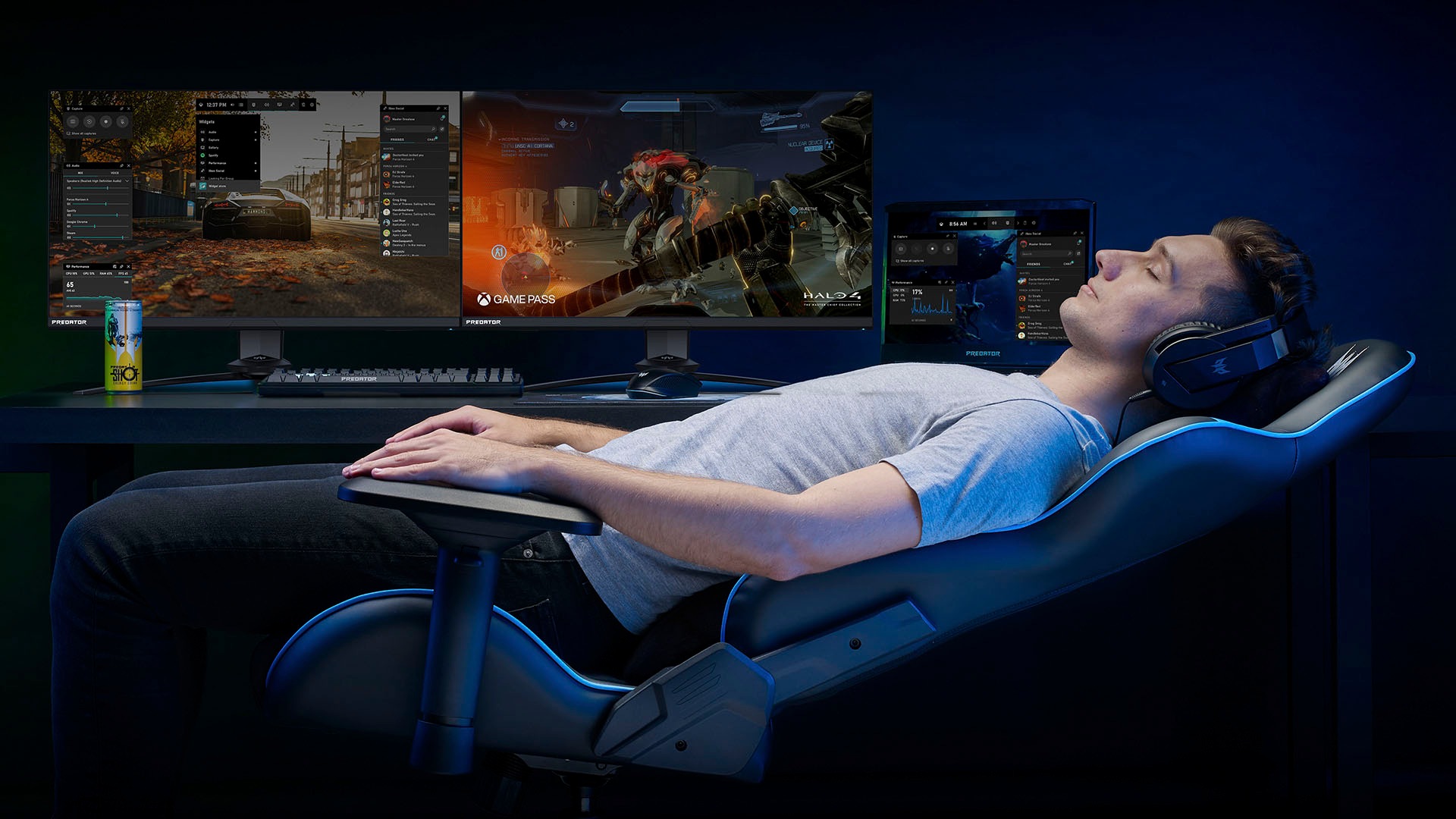8. Bild von Acer Gaming-Stuhl »Predator Rift«, 1 St.