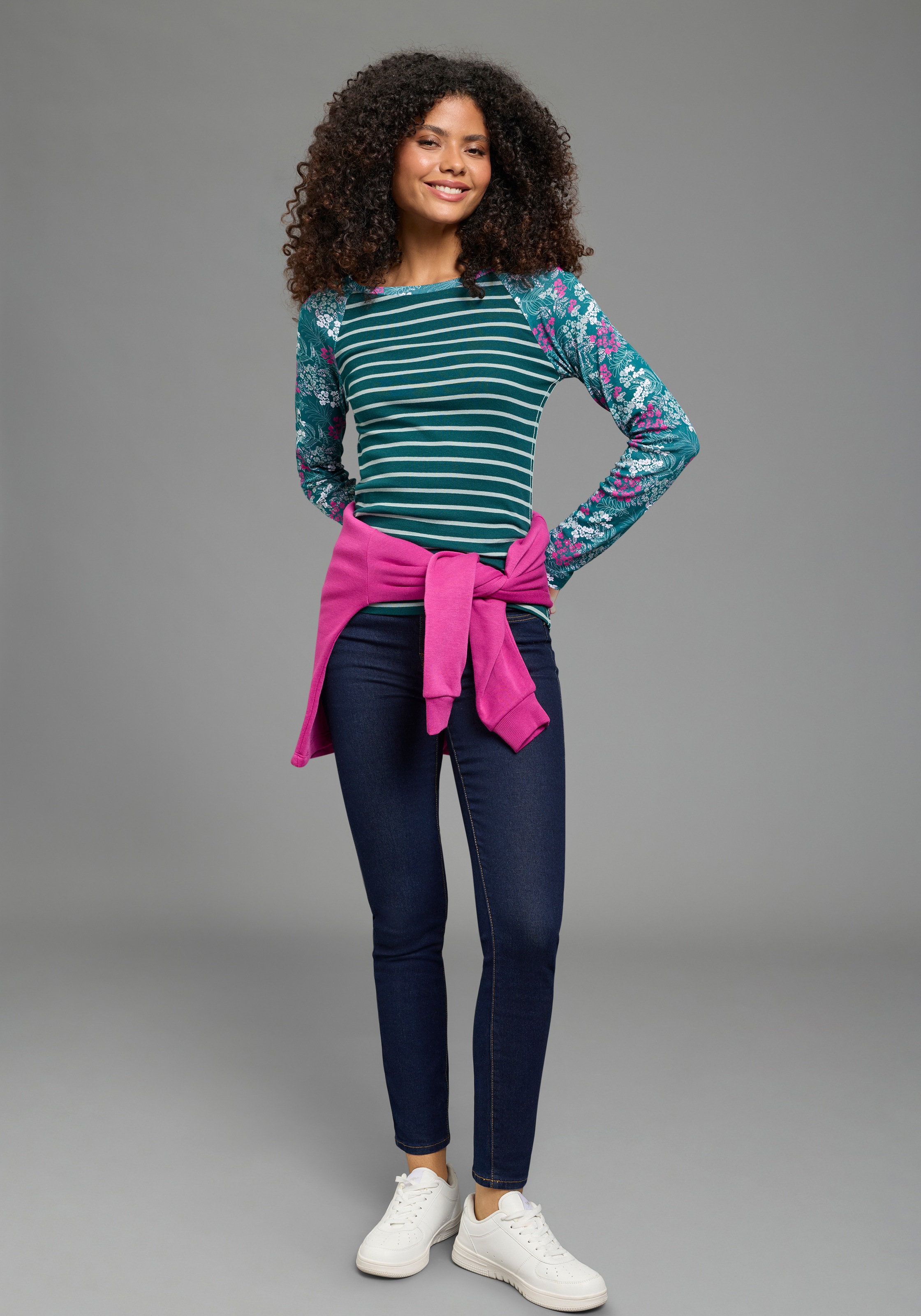 KangaROOS Langarmshirt Muster Mix