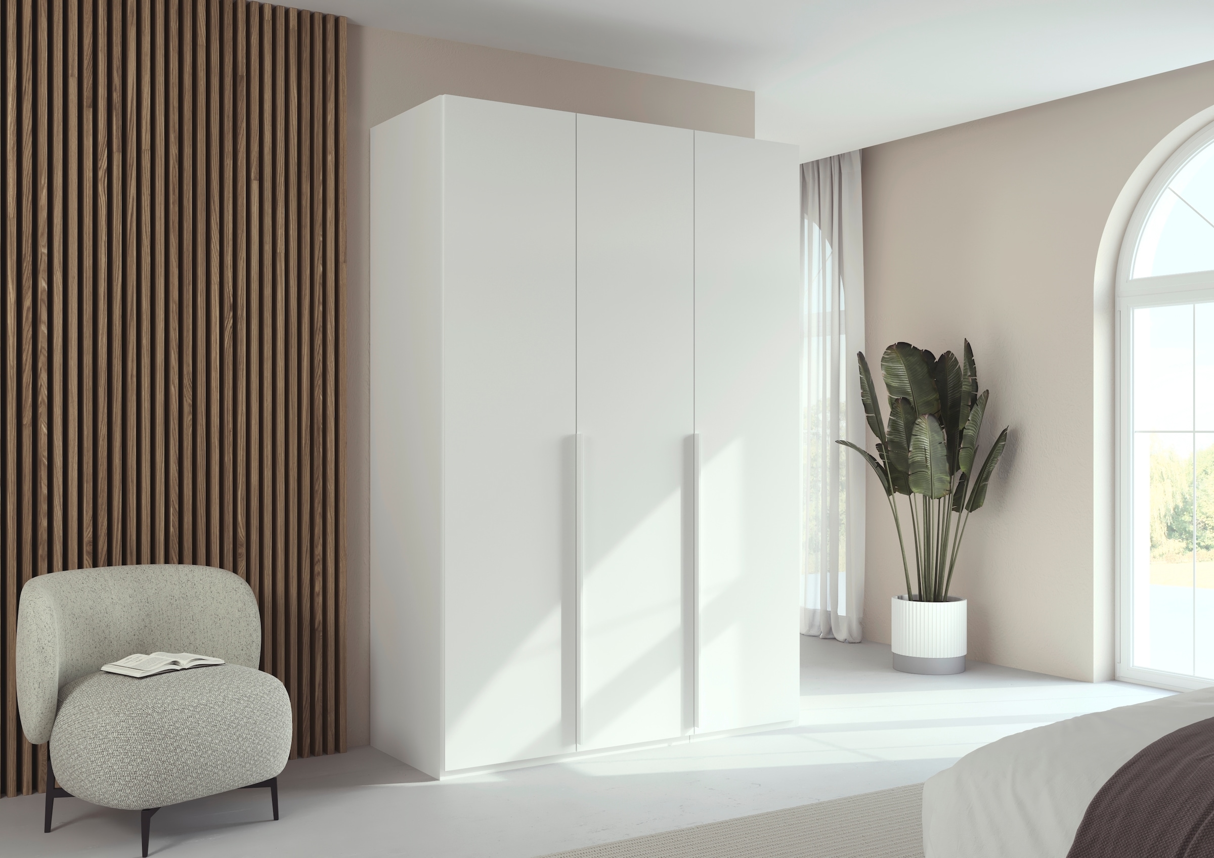 LeGer Home by Lena Gercke Kleiderschrank »Schrank Garderobe Ankleide Schlafzimmer Flur Serina«, (in 3 verschiedenen Ausstattungen BASIC/CLASSIC/PREMIUM), in 6 Breiten (101 - 401 cm) mit Front Glas oder Dekor MADE IN GERMANY