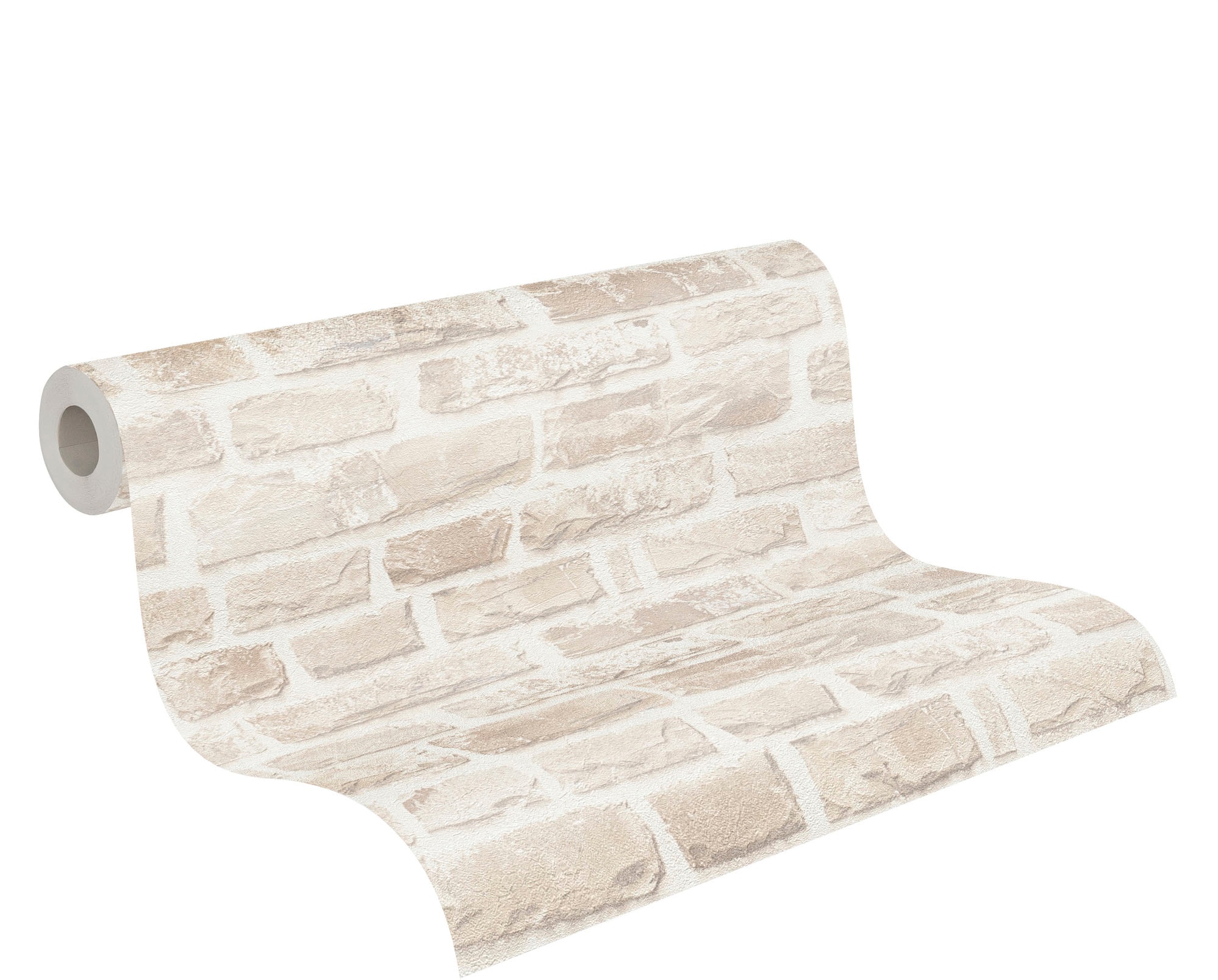 A.S. Création Vliestapete »Natural Living Tapete Stein«, matt-gemustert-neutral, Tapete Steinoptik Vlies Vlies Wand Tapeten Wohnzimmer Schlafzimmer