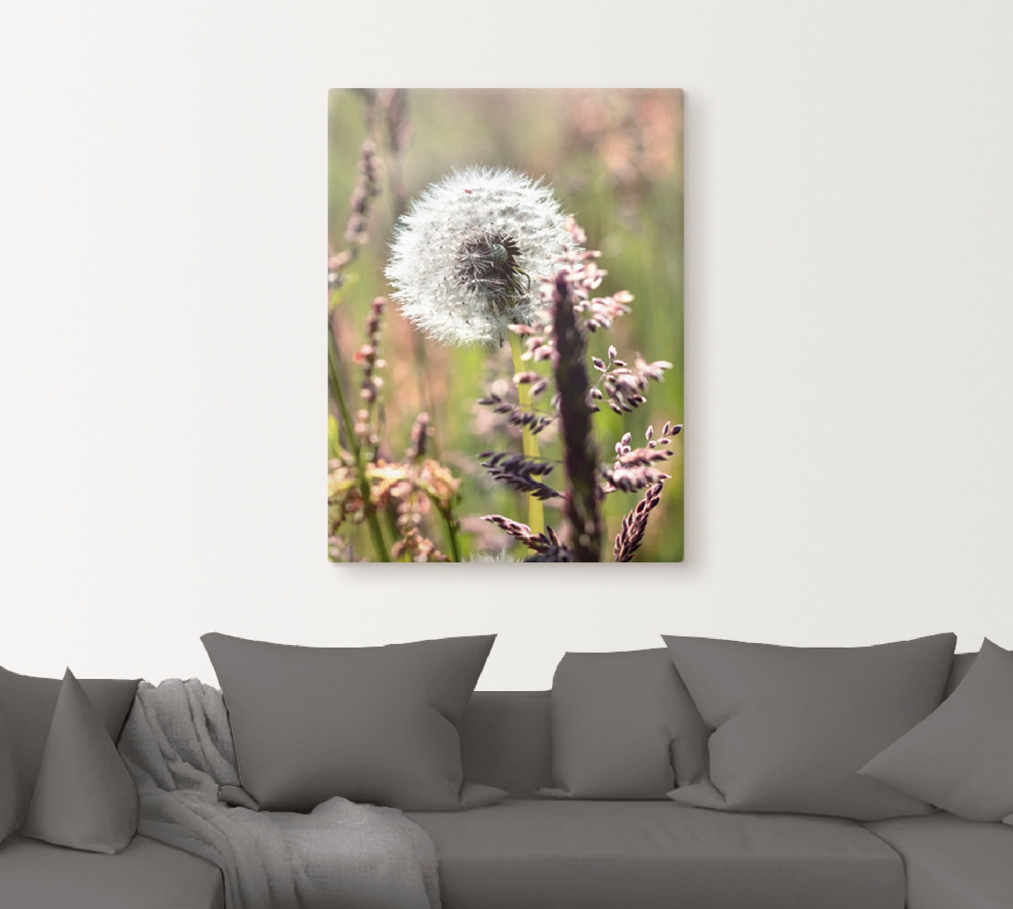 Artland Wandbild »Pusteblume III«, Blumen, (1 St.), als Leinwandbild, Poster in verschied. Größen