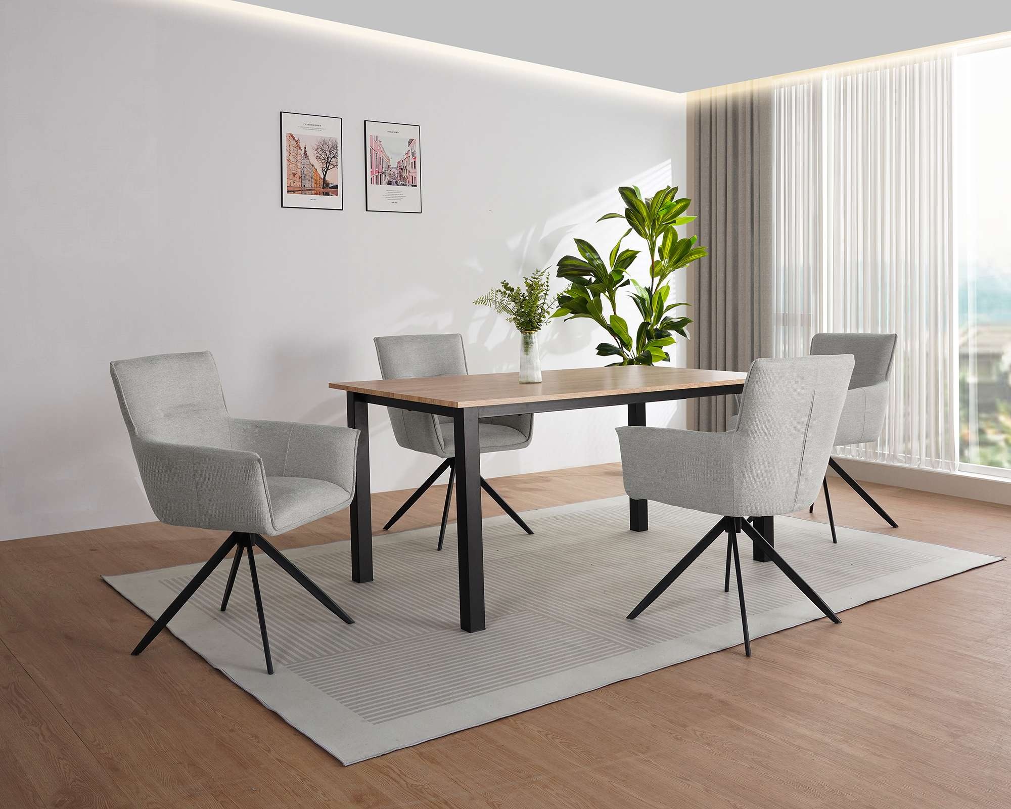 OTTO home Esszimmerstuhl »Corrdell« (Set) 2 Stk.Steppung im Polster