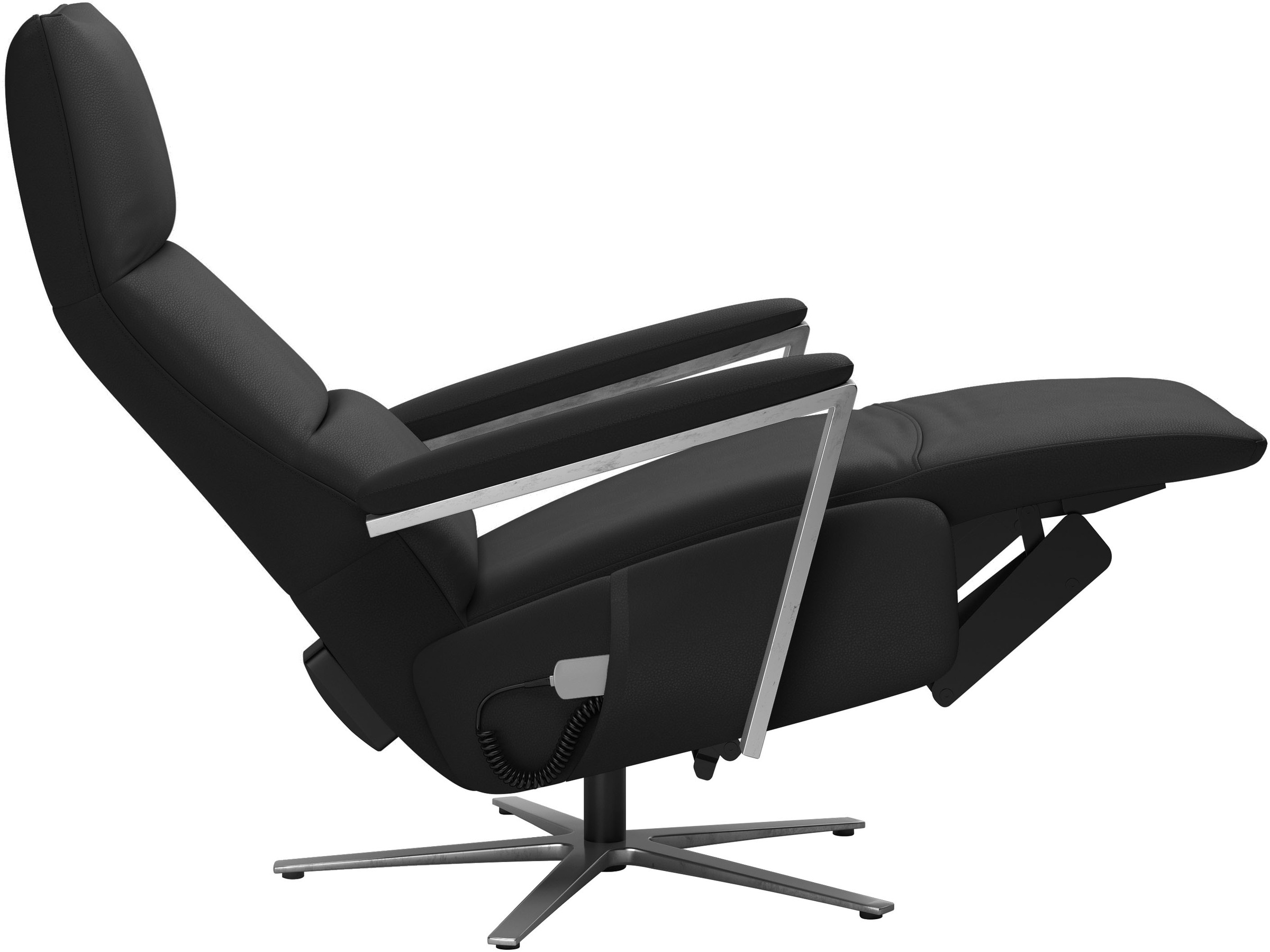 sit&more TV-Sessel »Vario Comfort, inkl. Kopfteilverstellung & 360 Grad Drehfunktion«, inkl. Herz-Waage-Funktion & 3 Motoren, Höhe der Armlehnen 62cm