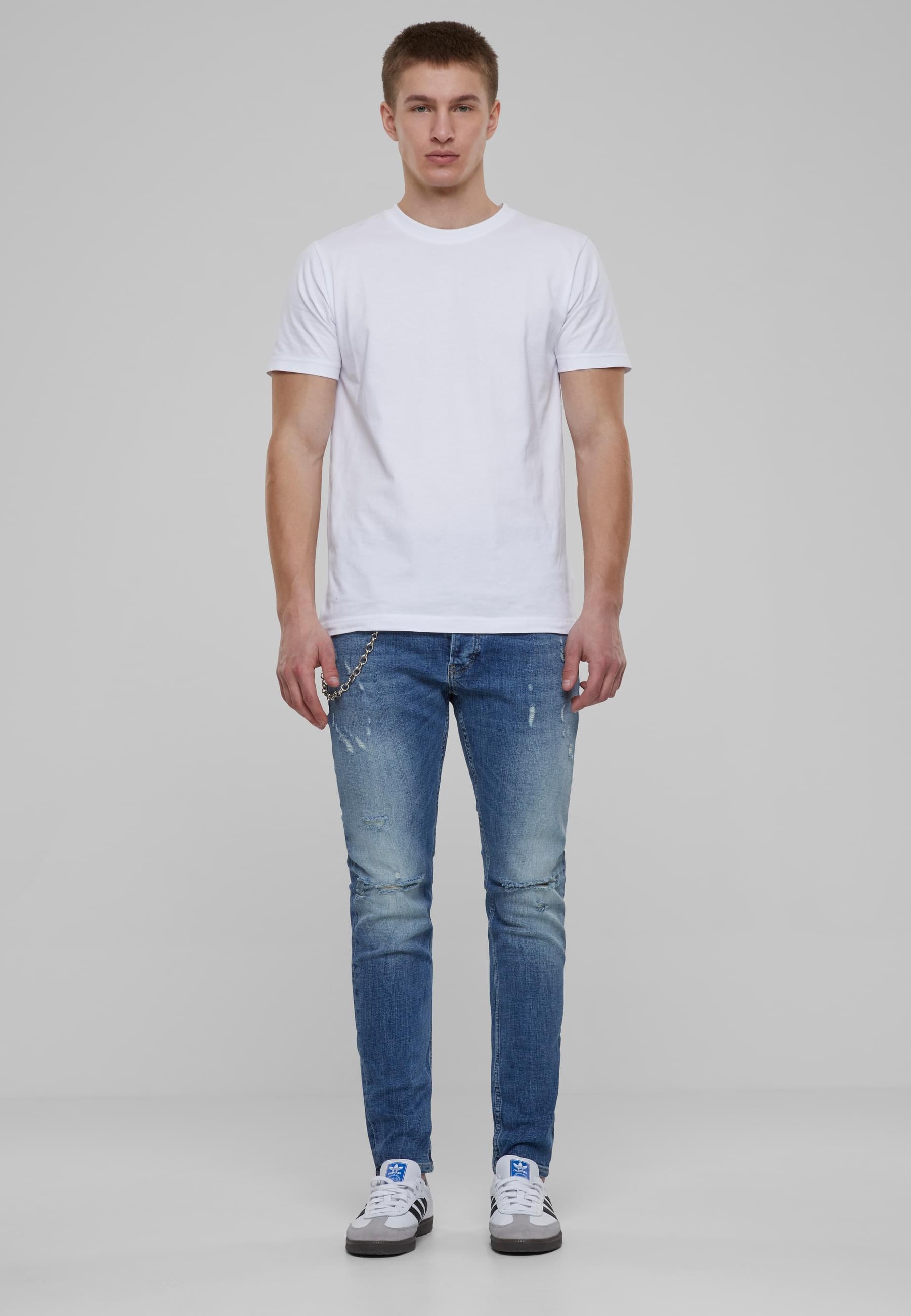 2Y Studios Bequeme Jeans »2Y Studios Herren 2Y Skinny Fit Destroyed Jeans«