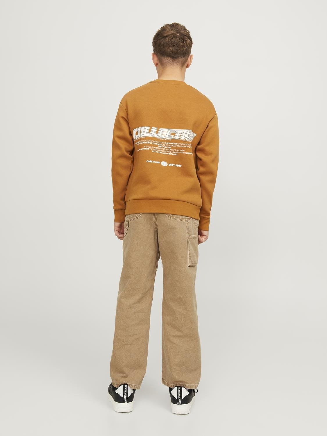 Jack & Jones Junior Weite Jeans »JJIALEX JJCARPENTER WI 050 SN JNR«