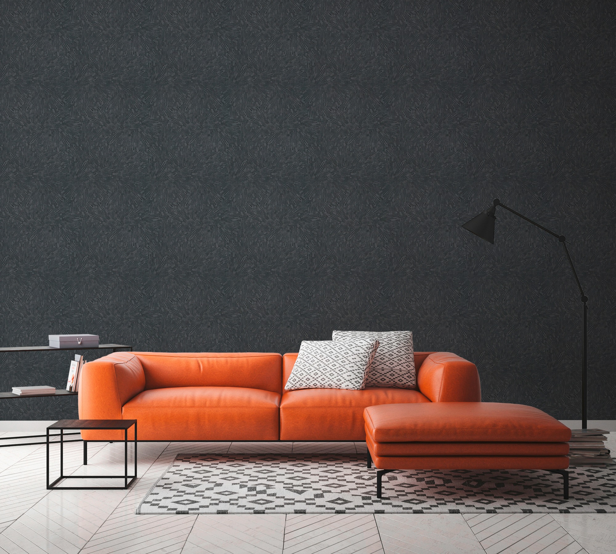 living walls Vliestapete »Titanium«, gemustert-Motiv-abstrakt, Moderne Tapete 3D Effekt Tapeten Wohnzimmer Schlafzimmer Küche modern