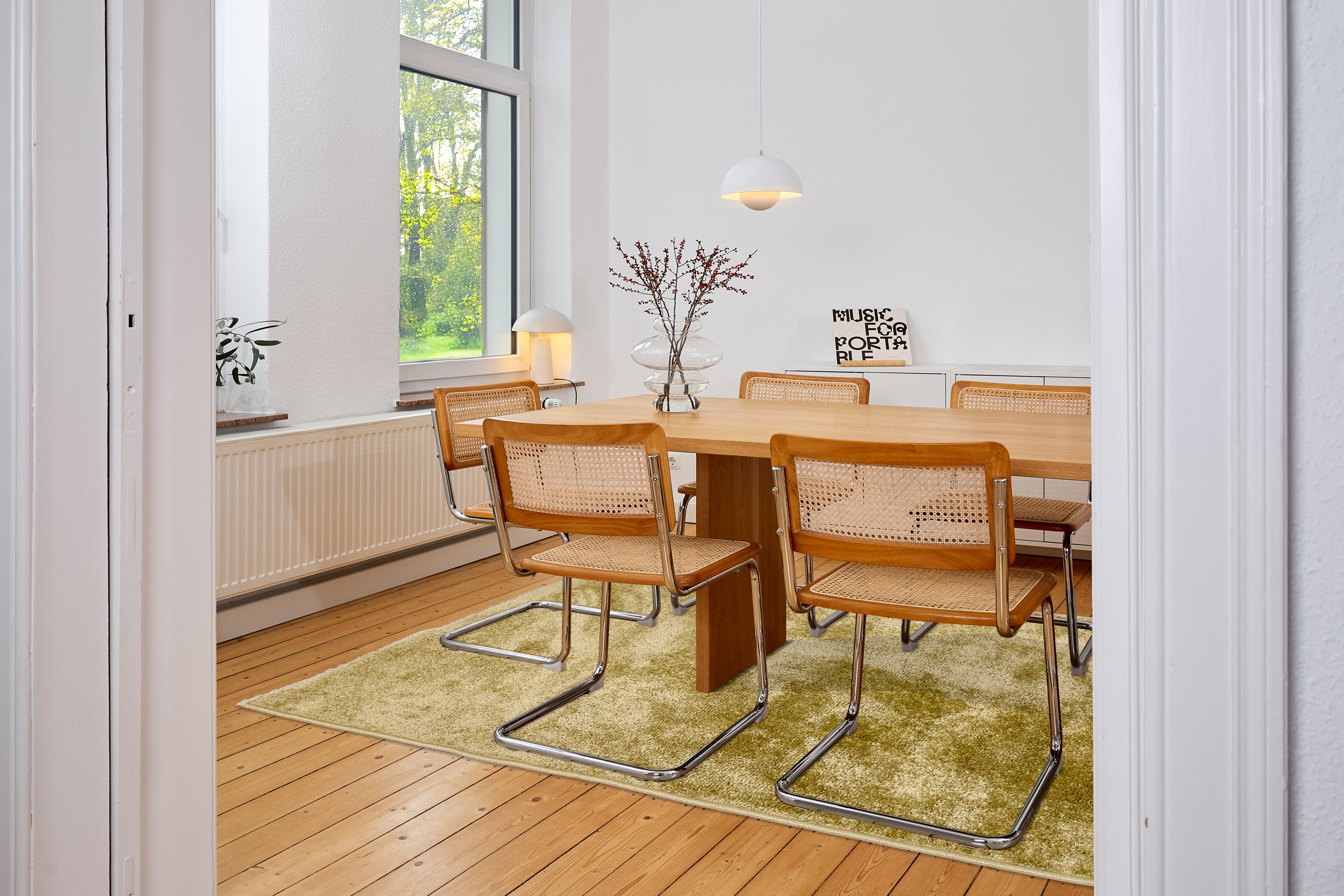 ASTRA Teppich »Stevie 250«, rechteckig, 9 mm Höhe, weicher Kurzflor, gewebt, Wohnzimmer, Schlafzimmer