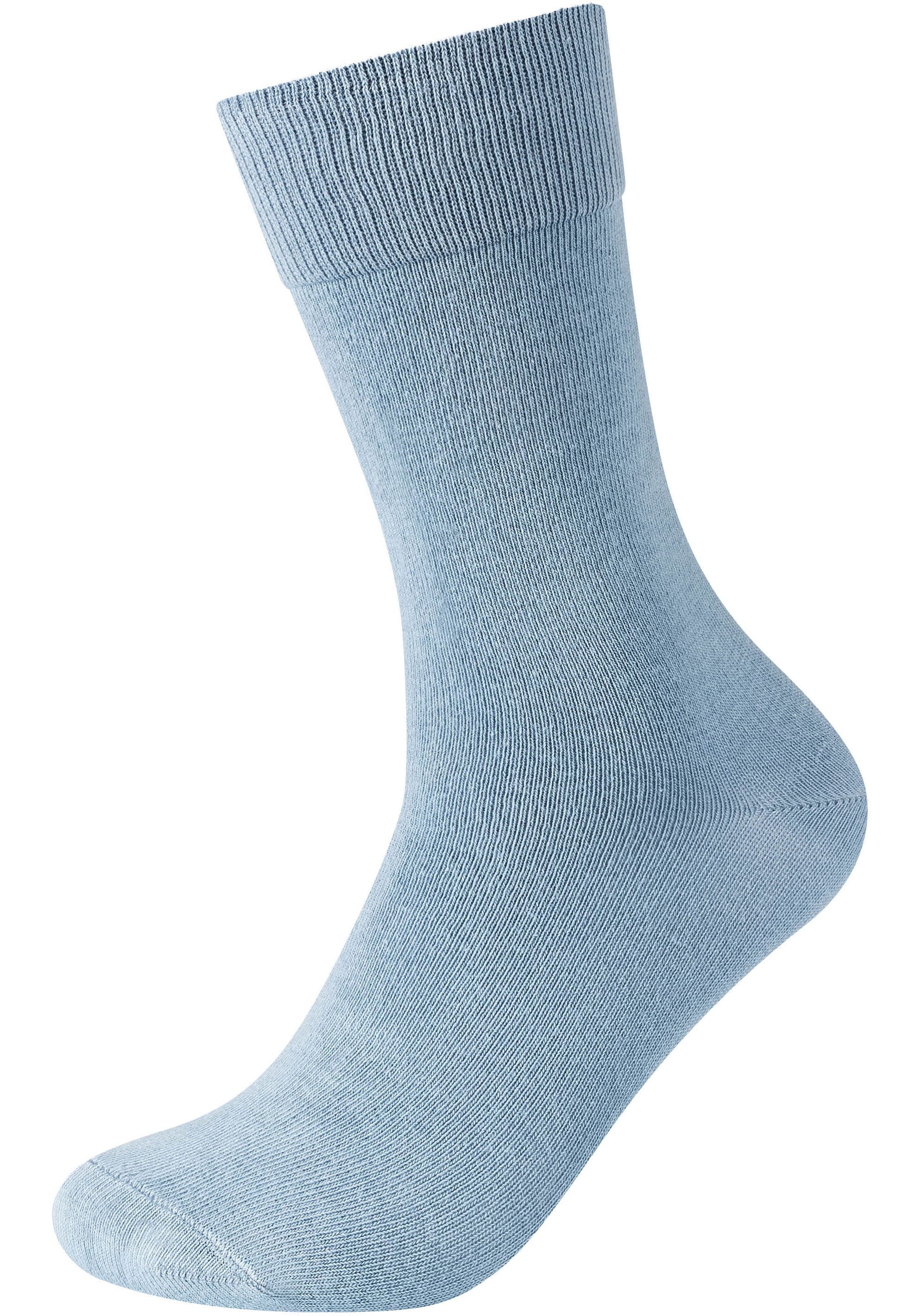 s.Oliver Socken »essentials«, (9 Paar), mit weichem Bund