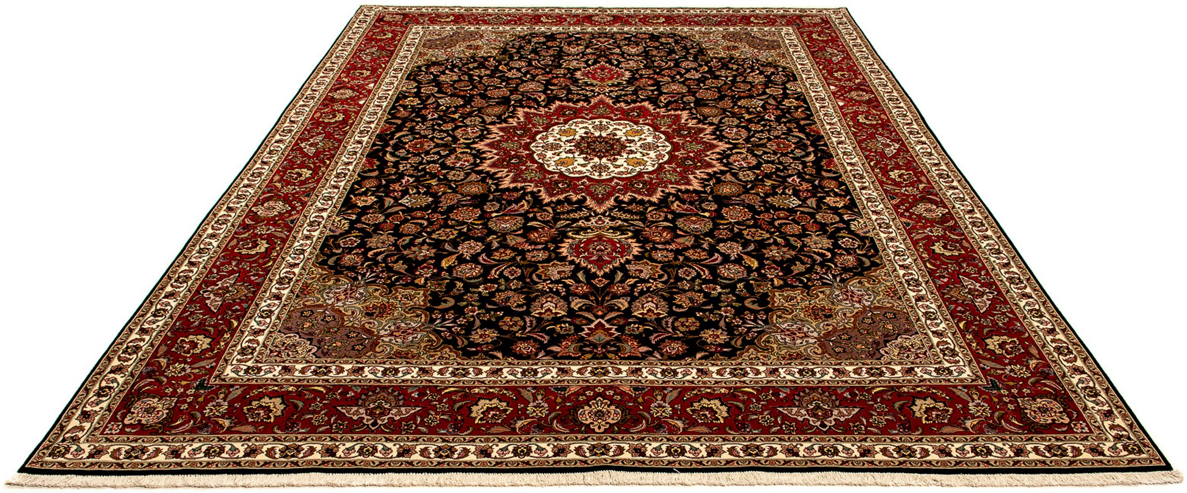 morgenland Orientteppich »Perser - Täbriz - Royal - 348 x 250 cm - rot«, re günstig online kaufen
