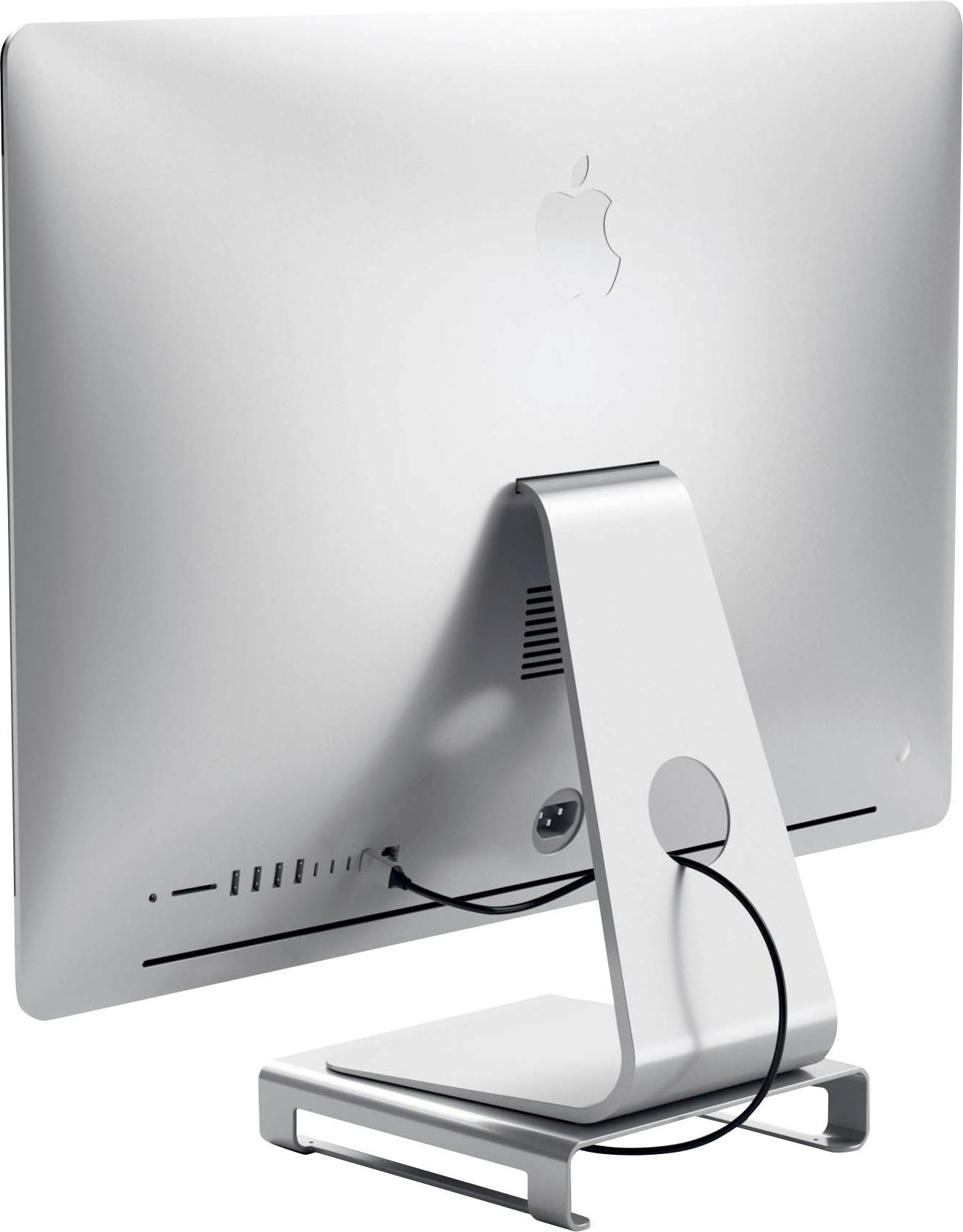 Satechi Halterung »Type-C Aluminum Monitor Stand Hub für iMac«, (1 St.)