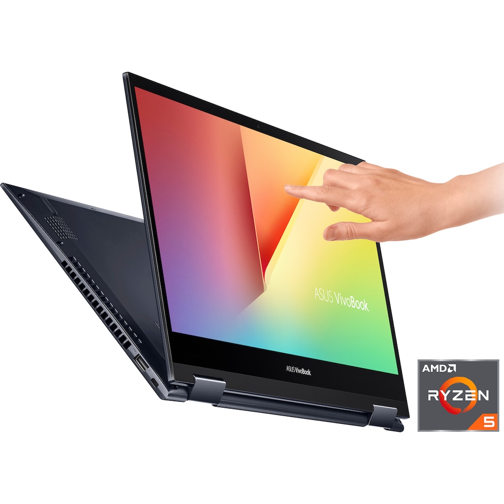 Asus Convertible Notebook »Vivobook Flip 14 TM420UA-EC014T«, 35,56 cm, / 14 Zoll, AMD, Ryzen 5, Radeon, 512 GB SSD